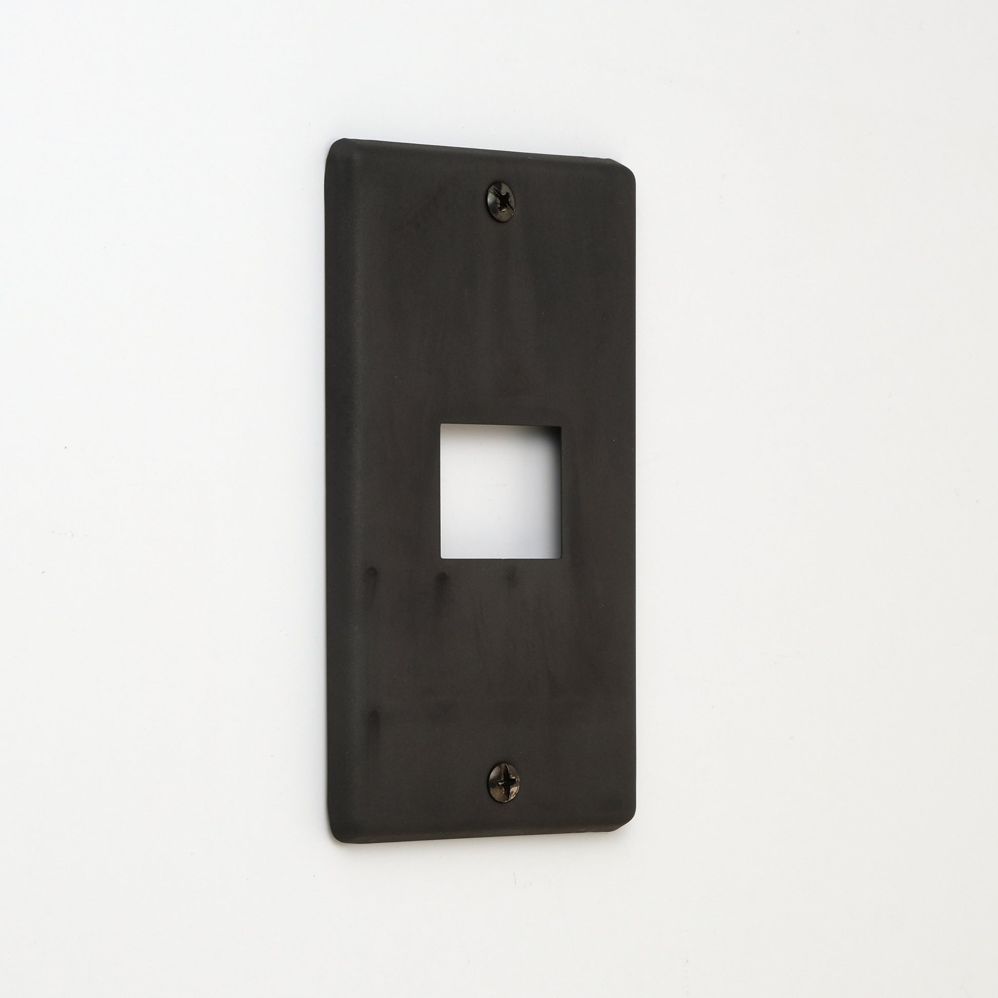 Metalist オリジナル  ステンレス黒染 プレート１連１口用 