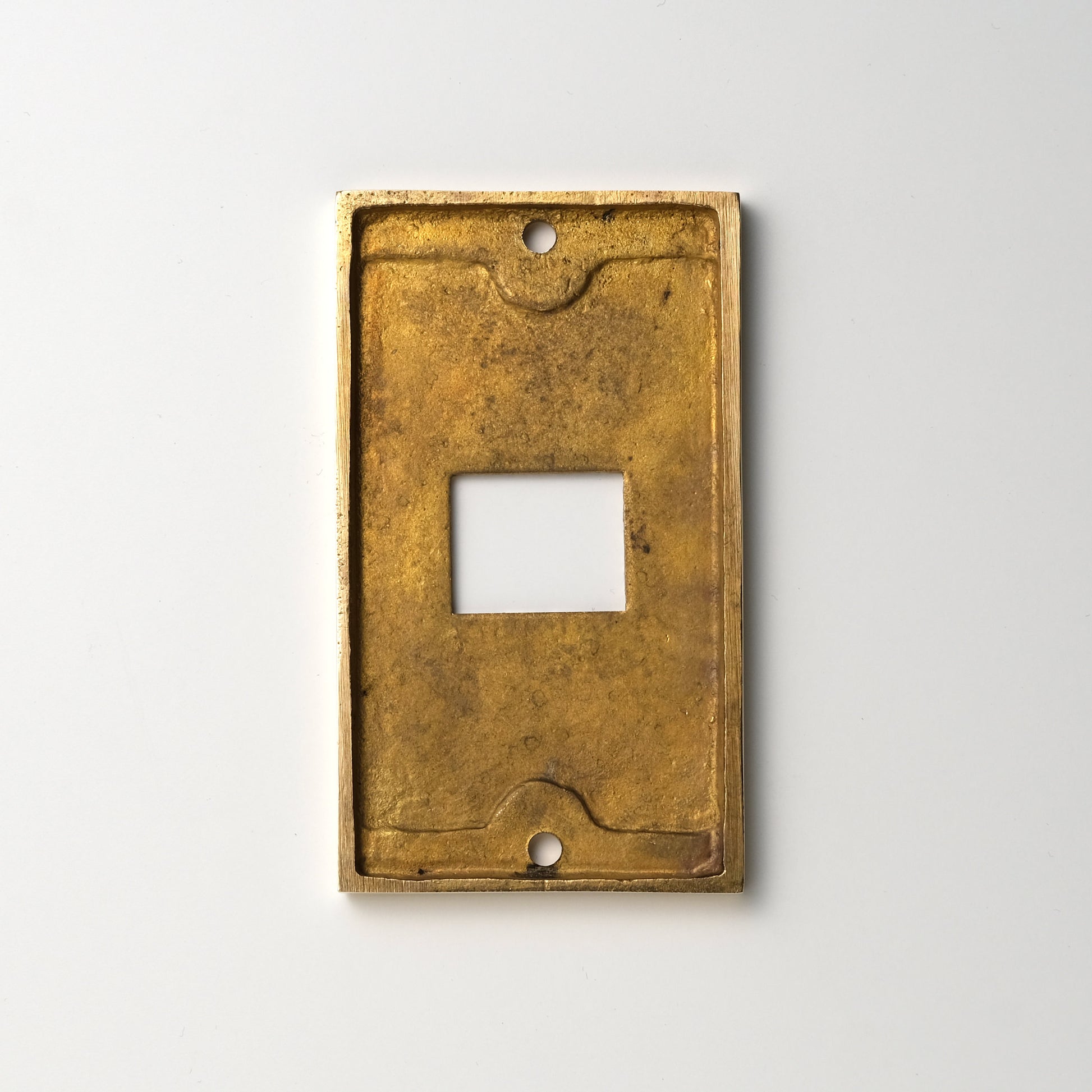 JC 真鍮素地 プレート１連１口用 