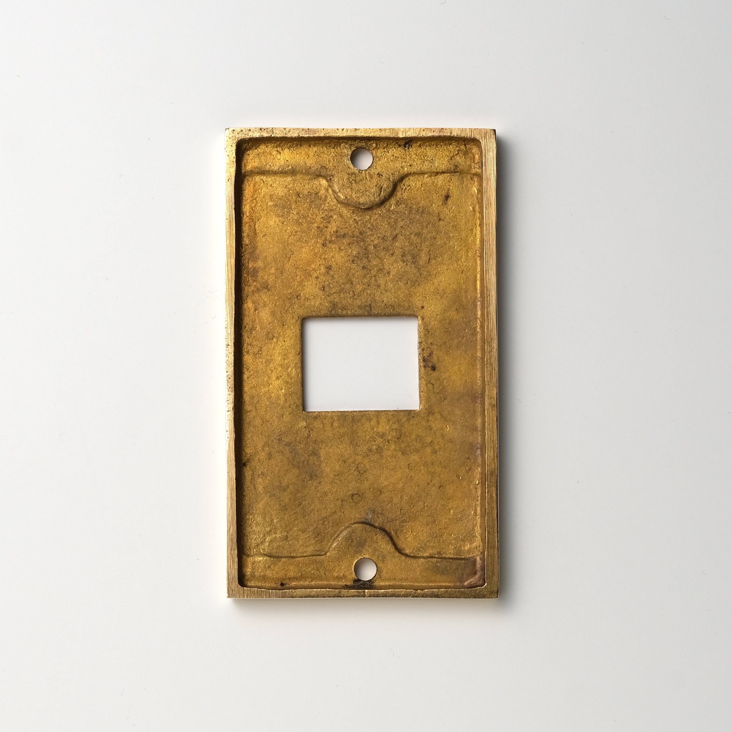 JC 真鍮素地 プレート１連１口用 