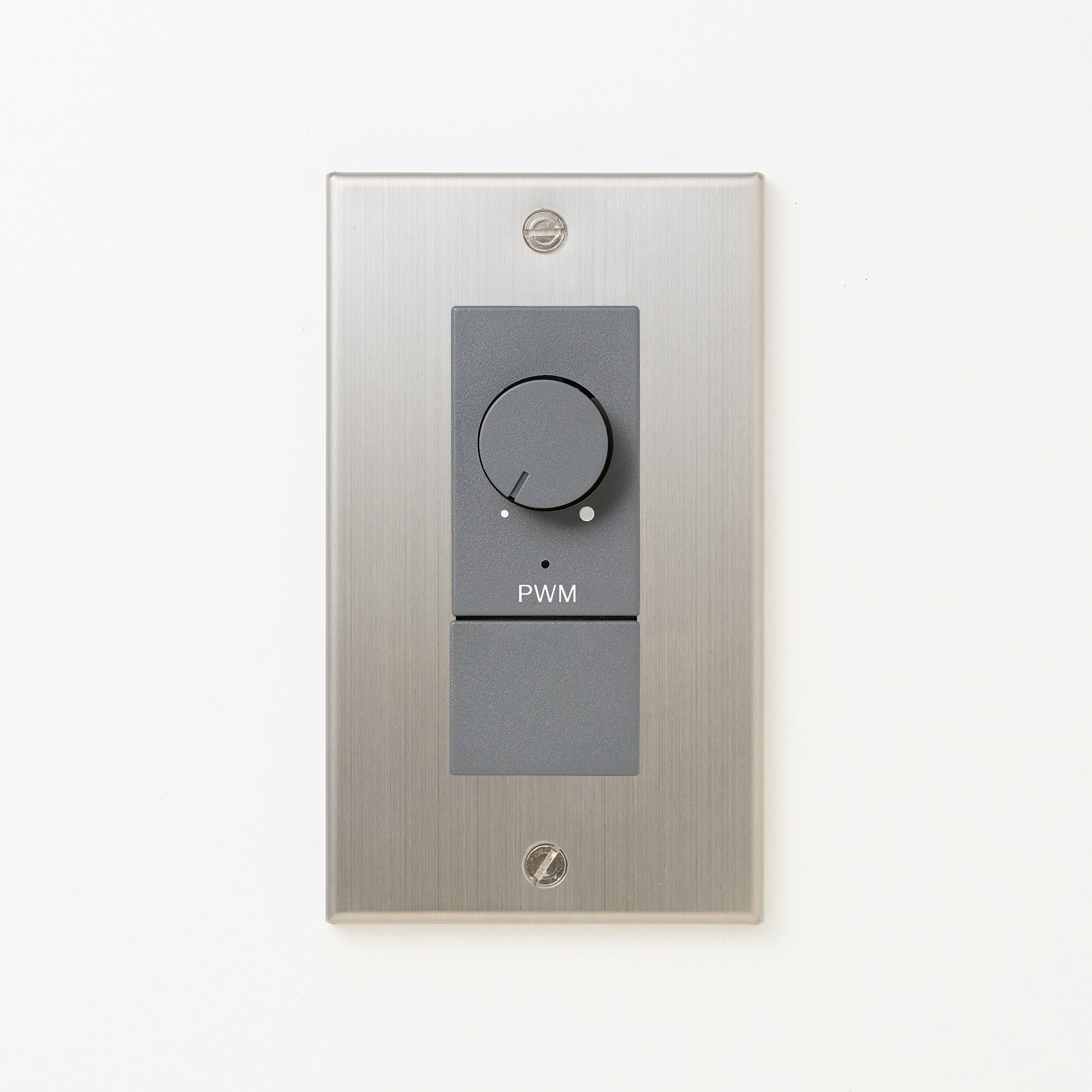 ステンレス（ヘアライン） プレート <br>+ NK PWM制御方式(1ch)ライトコントロール＋ブランクチップ付　 グレー