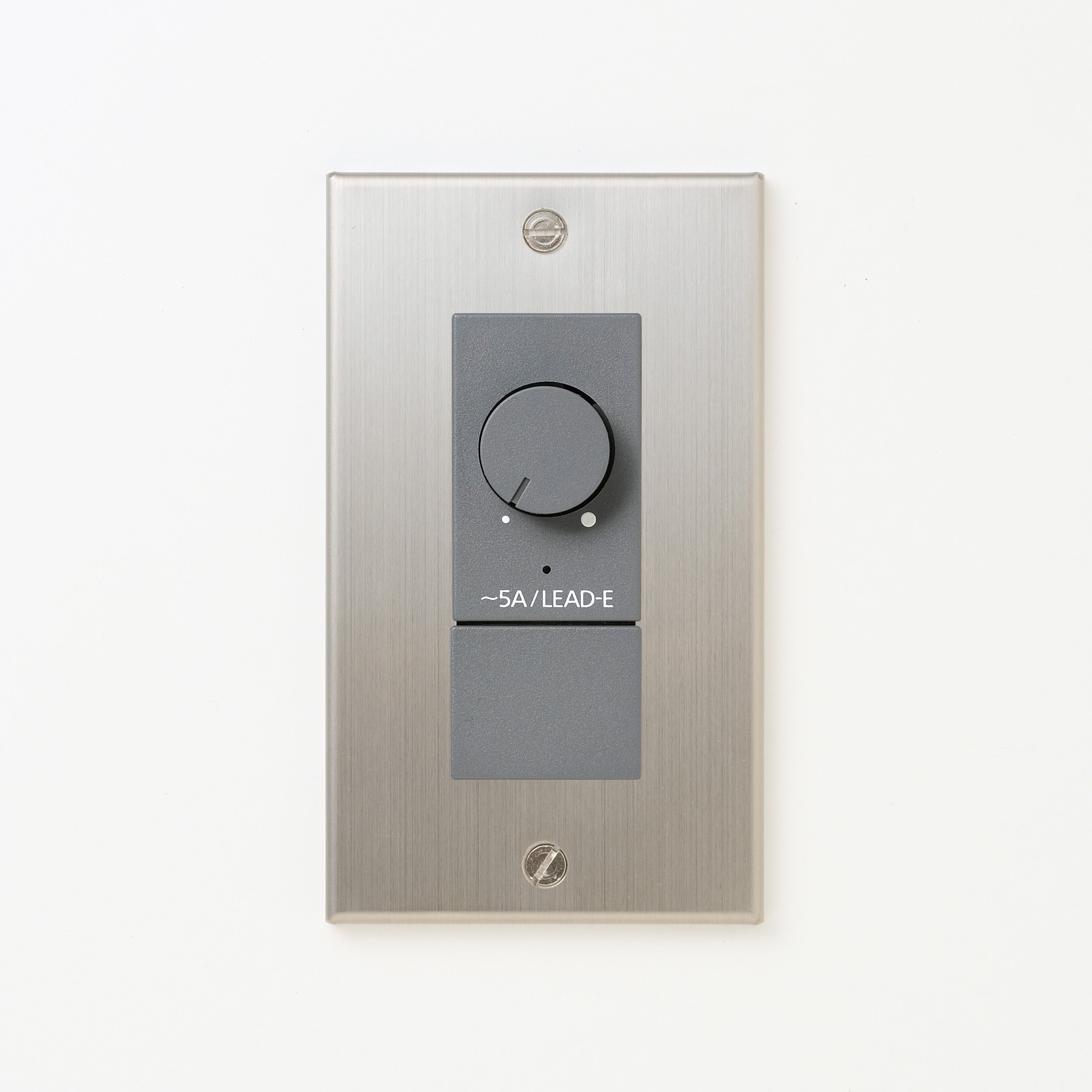 ステンレス（ヘアライン） プレート <br>+ NK 正位相制御方式ライトコントロール＋ブランクチップ付　 グレー