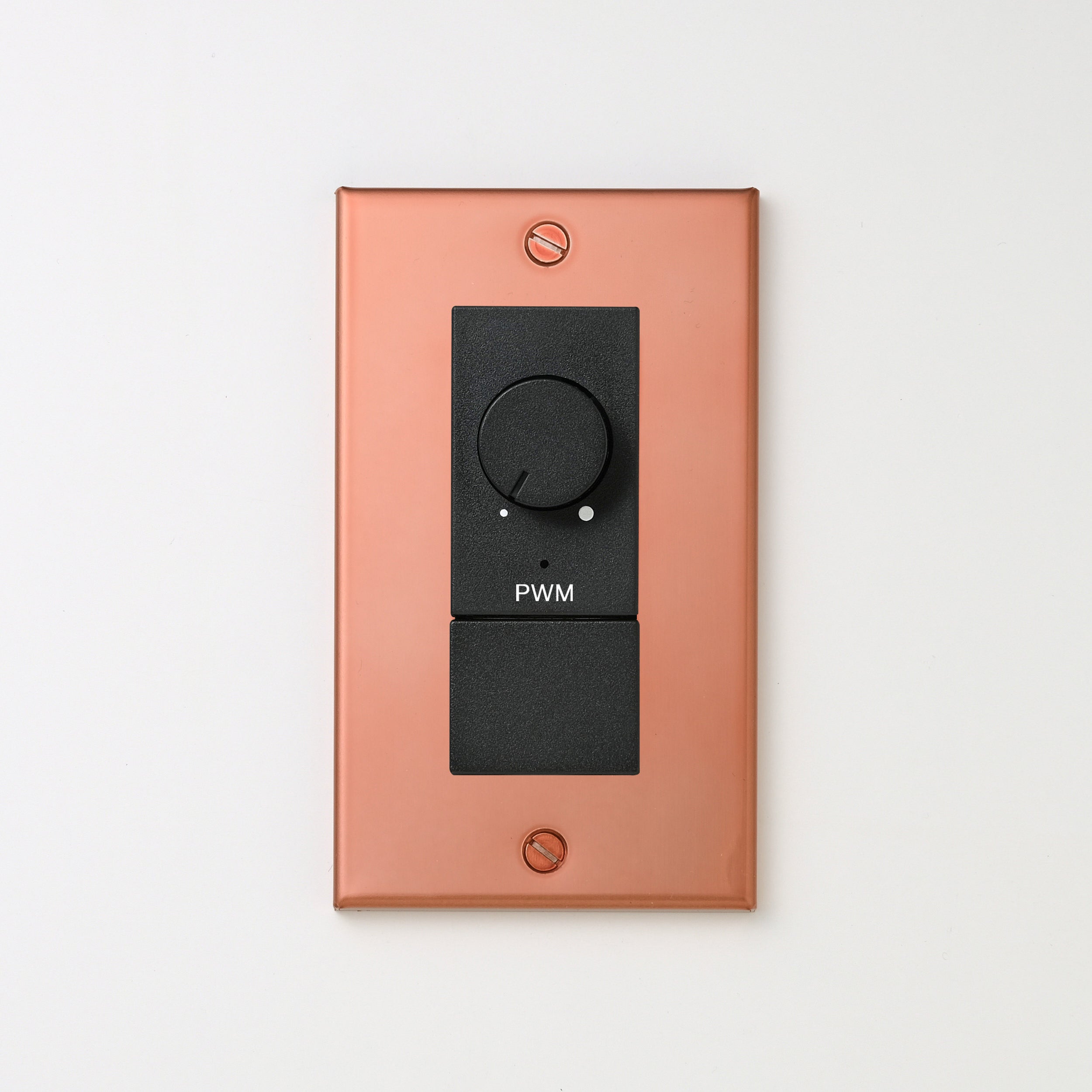 銅色（マット） プレート <br>+ NK PWM制御方式(1ch)ライトコントロール＋ブランクチップ付　 ブラック