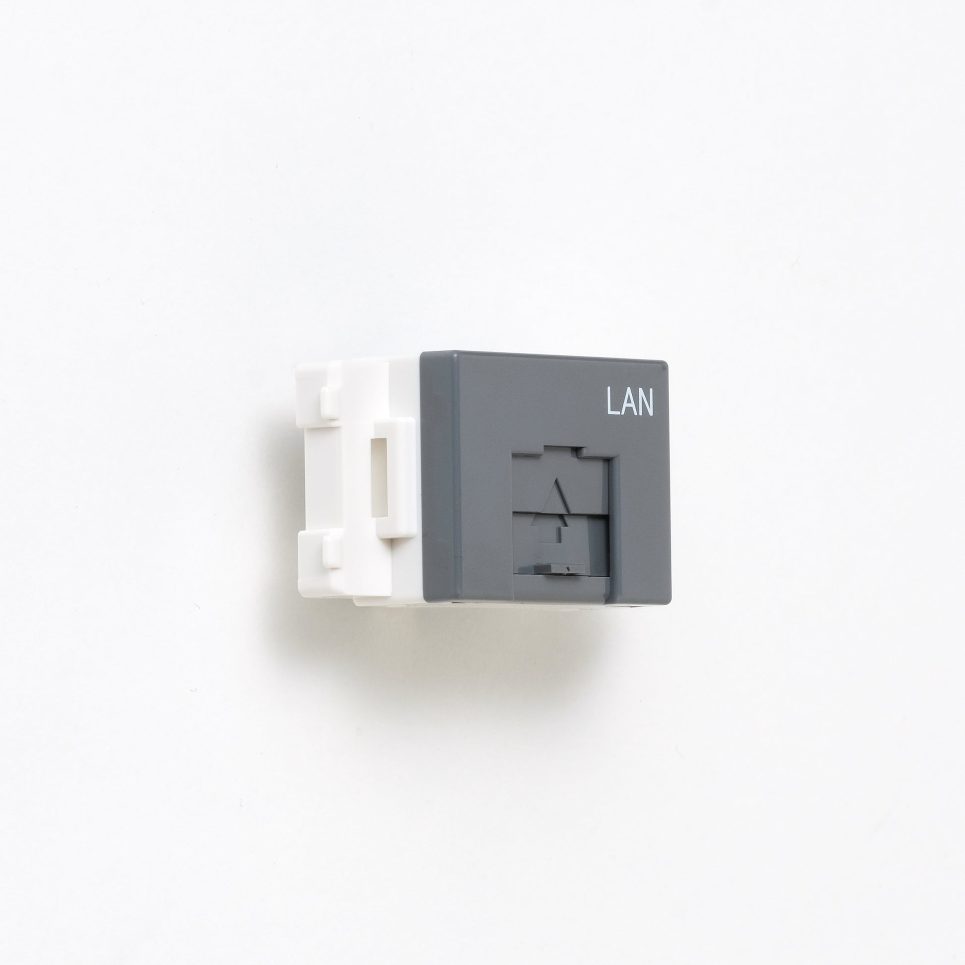 NKシリーズ　埋込モジュラジャック8極8心　グレー