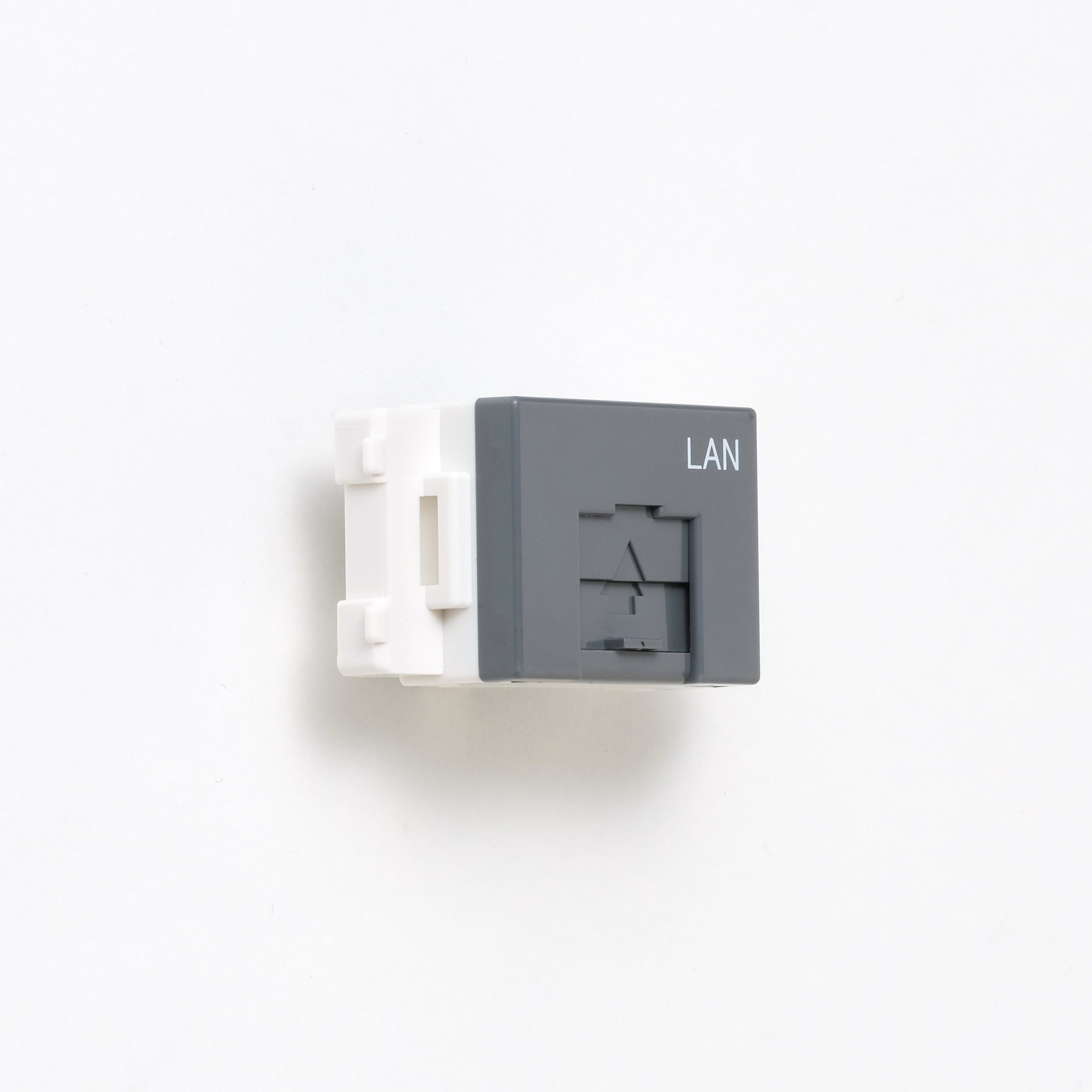 NKシリーズ　埋込モジュラジャック8極8心　グレー