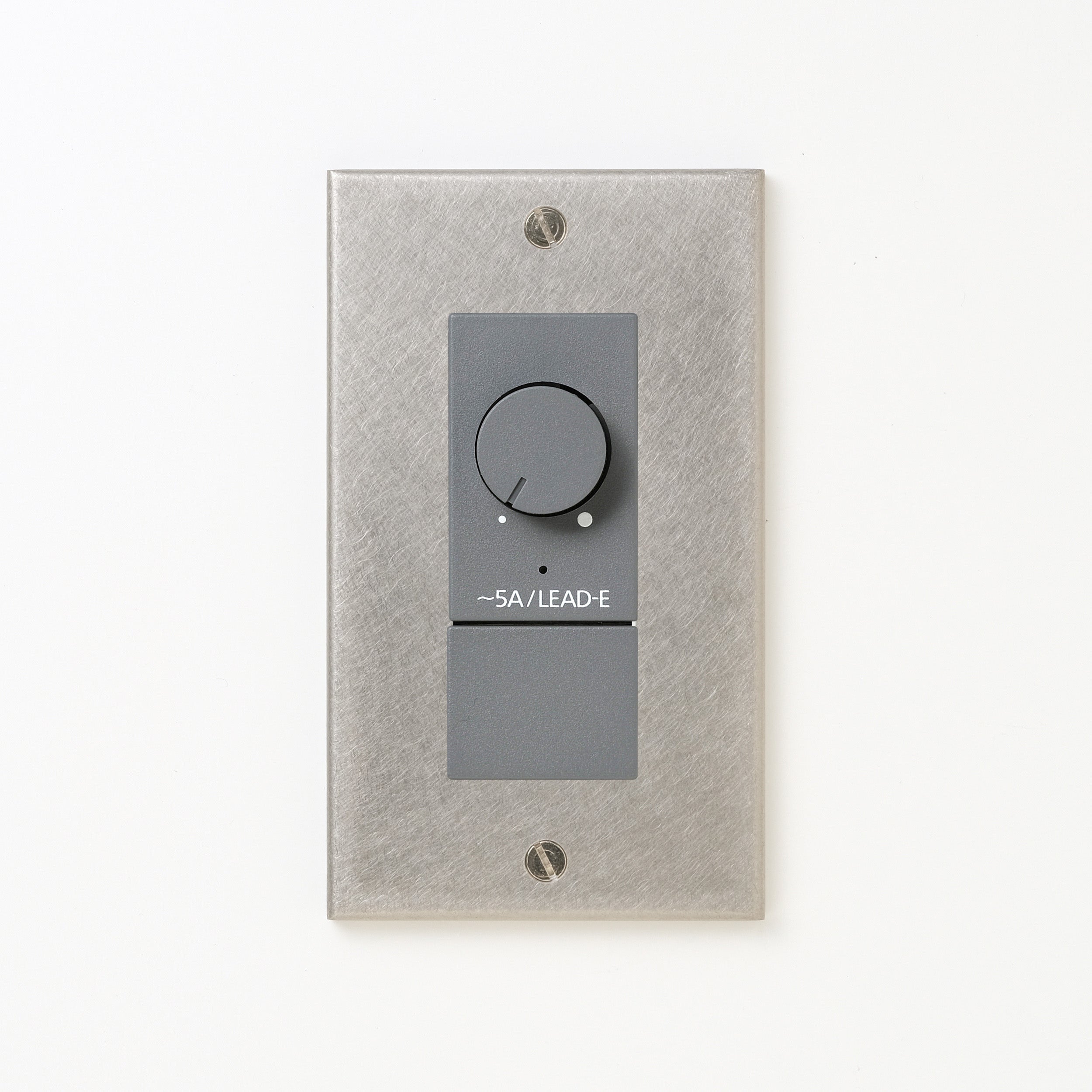 ステンレス（バイブレーション）プレート <br>+ NK 正位相制御方式ライトコントロール＋ブランクチップ付　 グレー