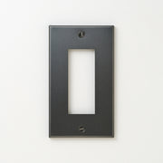 コンセンティック マットブラック プレート１連３口用 