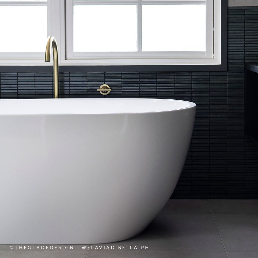 バ－ル・壁付1穴 混合水栓用ハンドル 真鍮