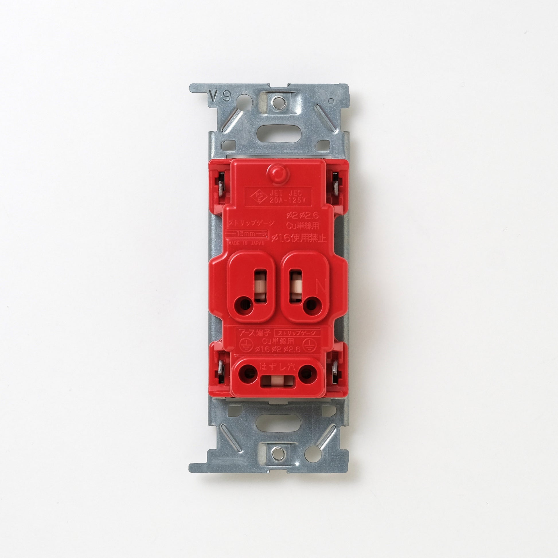 NKシリーズ　埋込アースターミナル付接地15A、20Aコンセント 125V　チョコ
