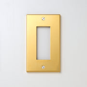 コンセンティック 真鍮素地 プレート１連３口用 