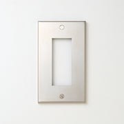 コンセンティック ステンレス素地 プレート１連３口用 