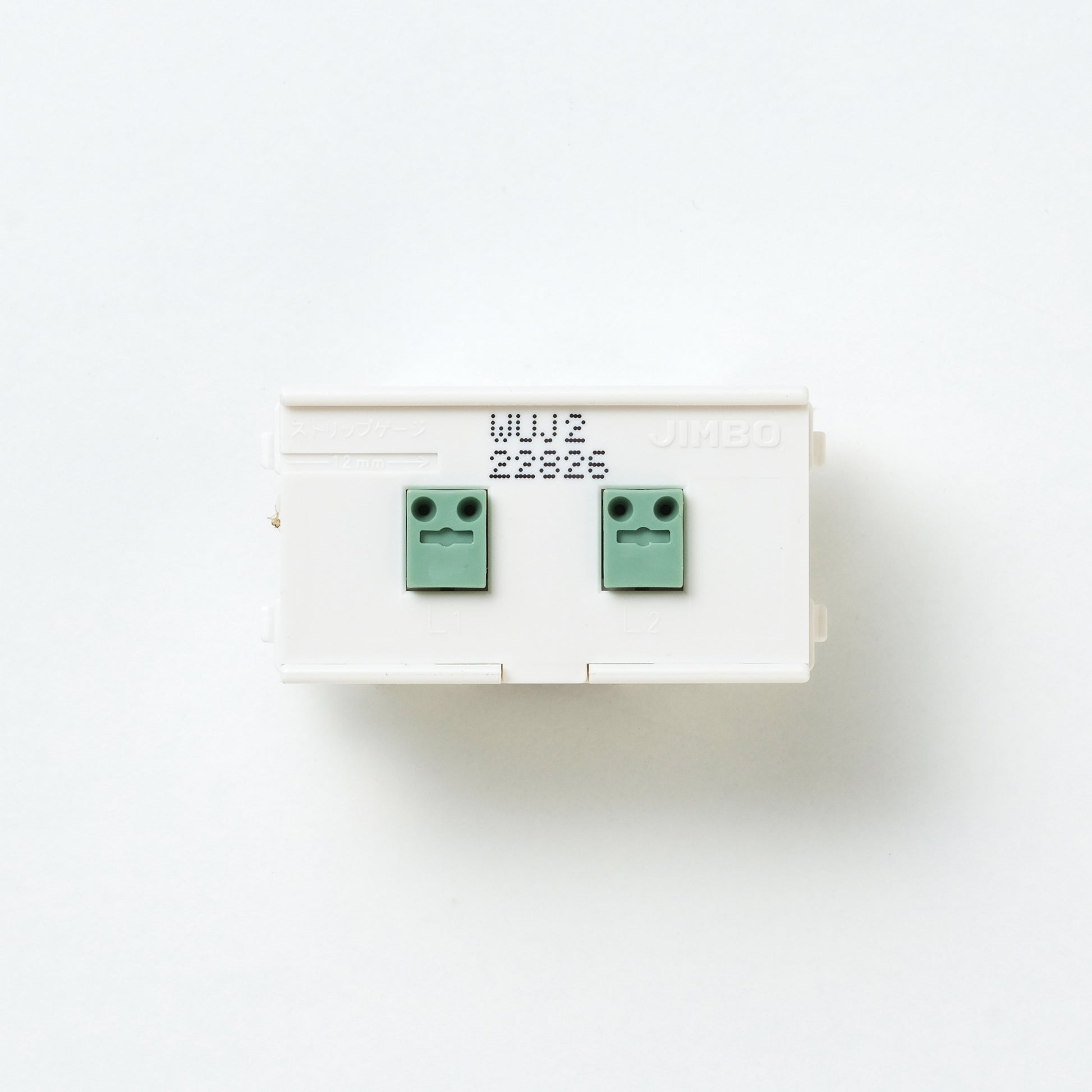 NKシリーズ　埋込モジュラジャック6極2心　ホワイト