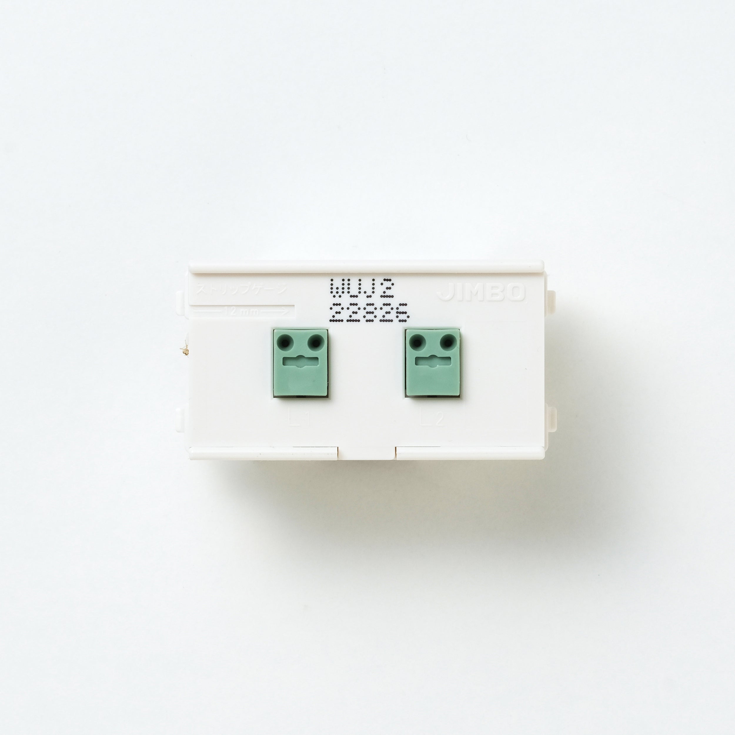 NKシリーズ　埋込モジュラジャック6極2心　ホワイト