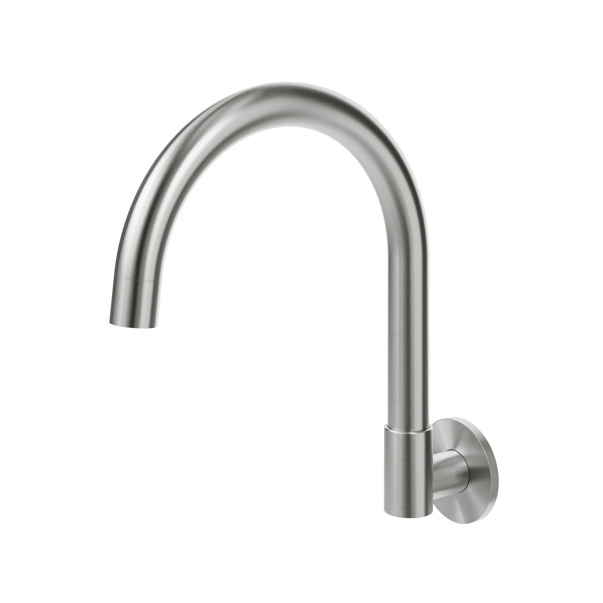 グースネックスイベル壁掛けバススパウト