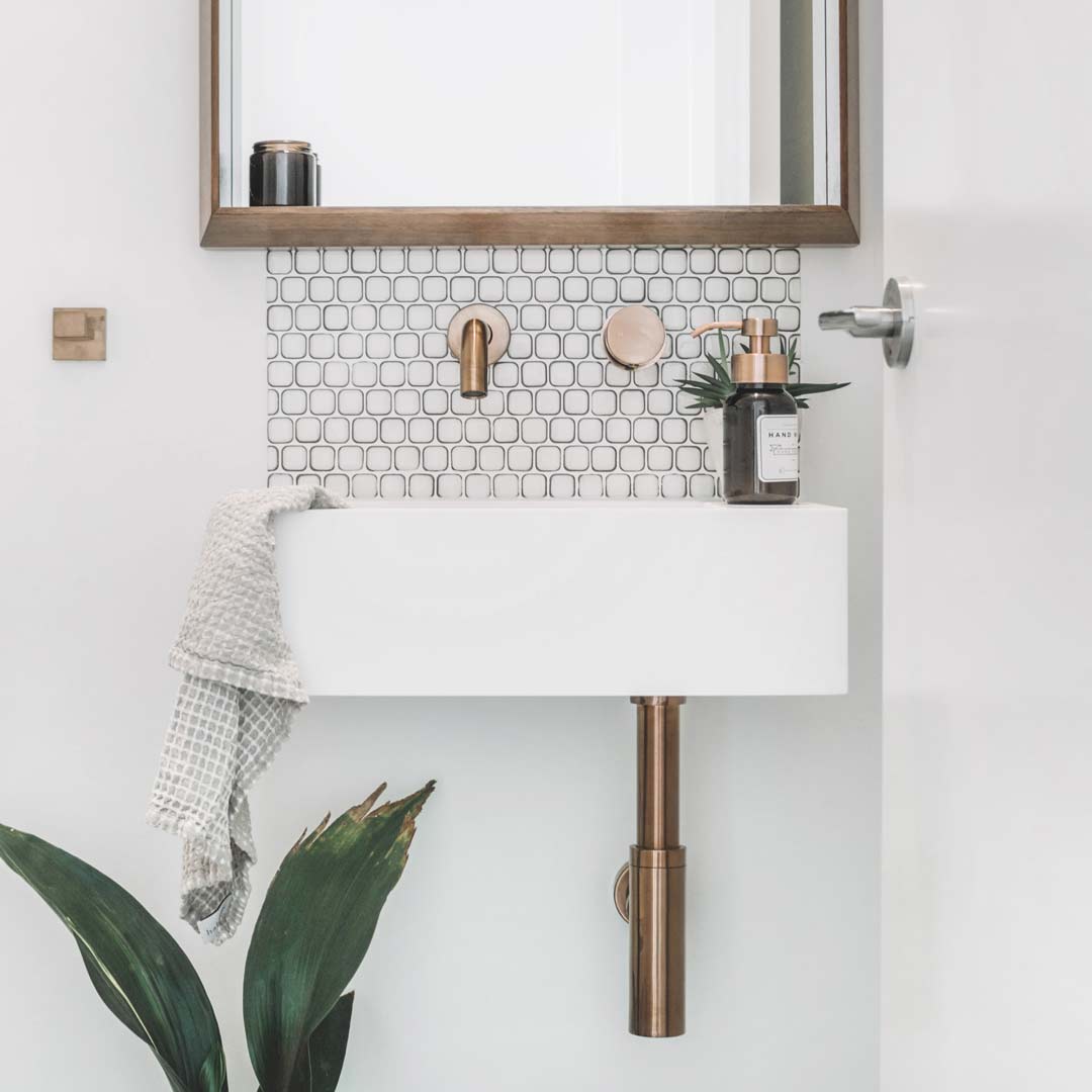 Marli ボトルトラップユニット-ラウンド 銅