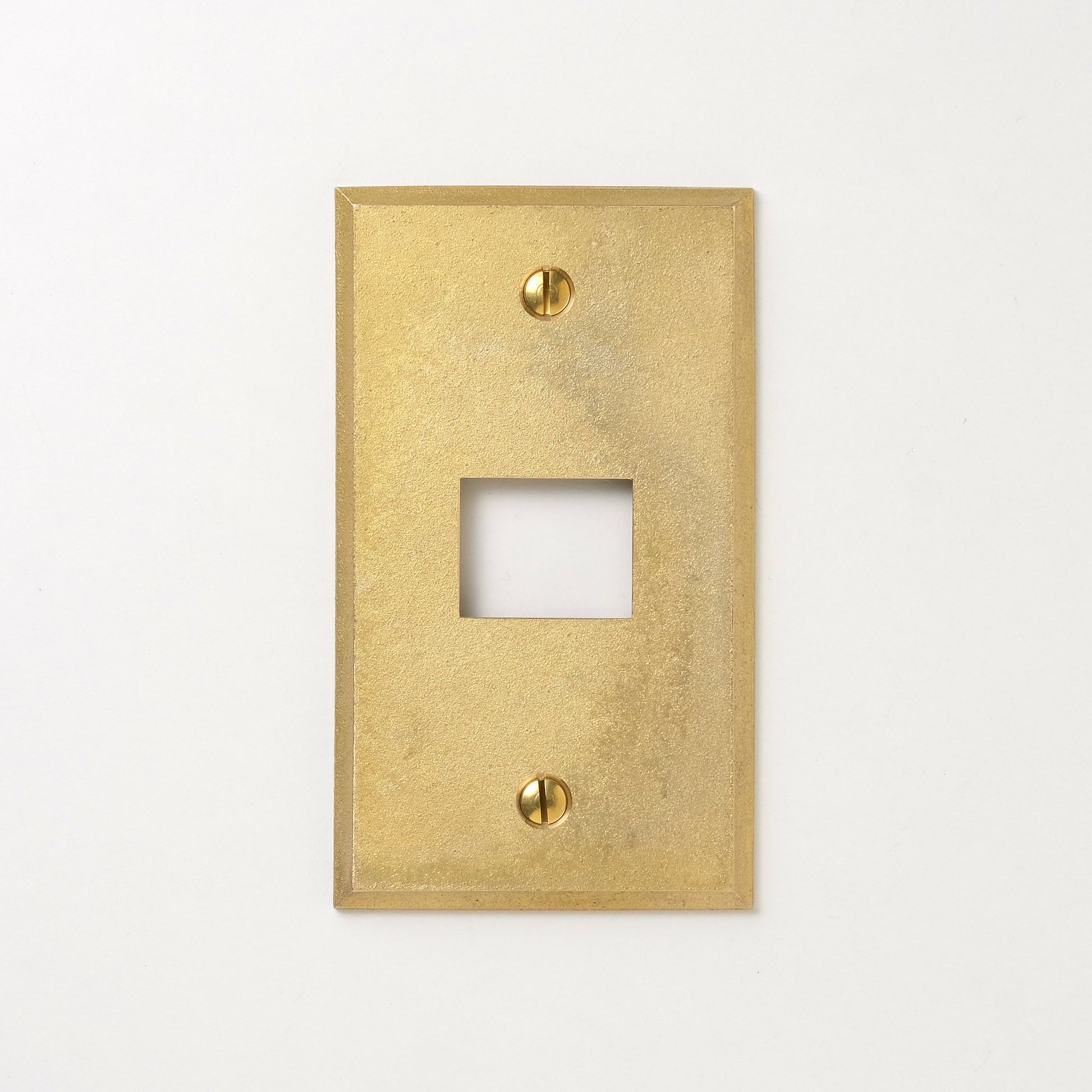 フタガミ プレート 真鍮 １連１口用