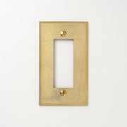 フタガミ プレート 真鍮 １連３口用