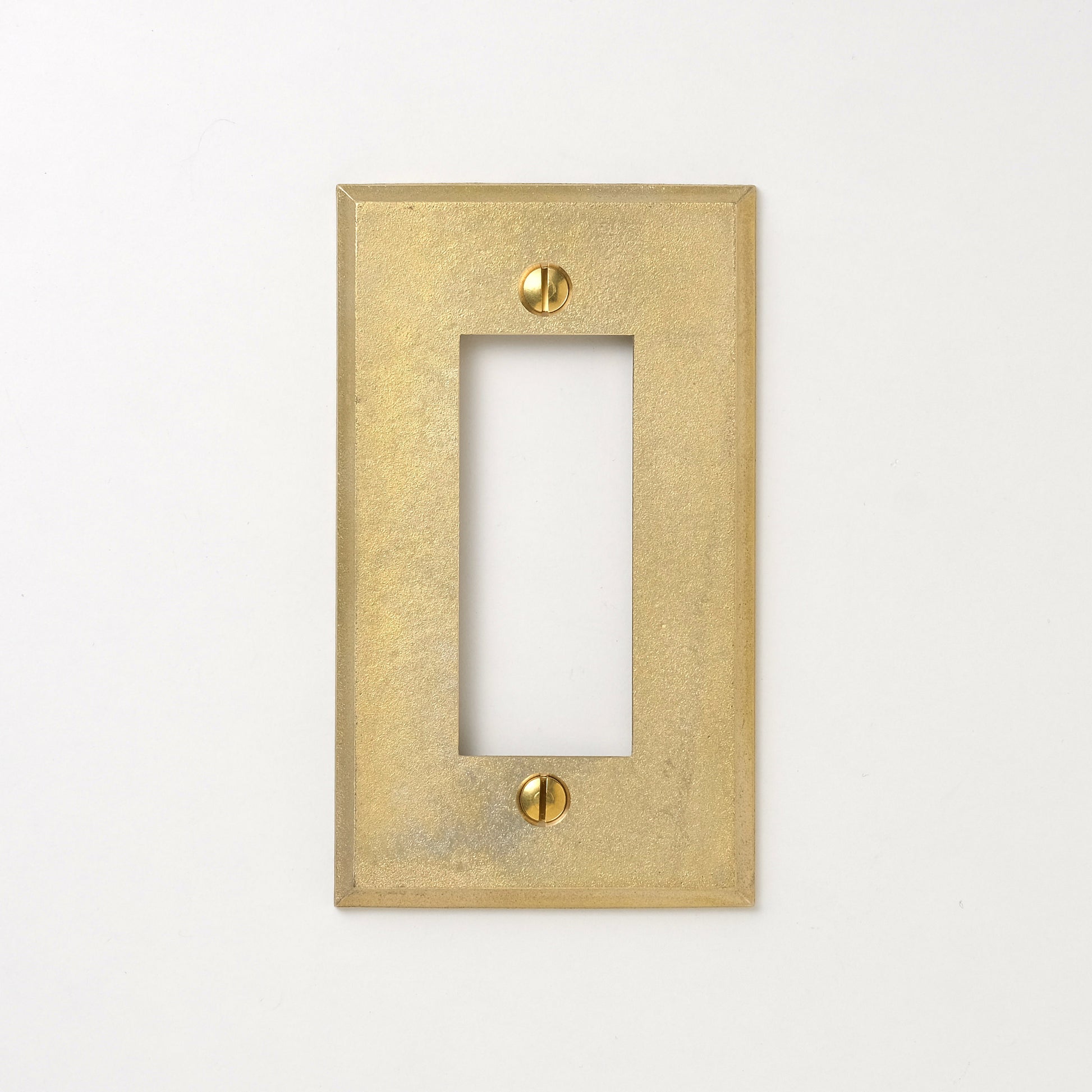 フタガミ プレート 真鍮 １連３口用