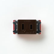 NKシリーズ　埋込コンセント　チョコ