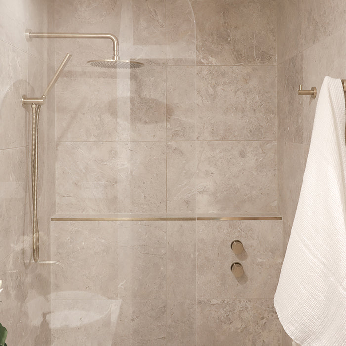 ミラニ・壁付2穴 混合水栓用ダイヤルハンドル 真鍮