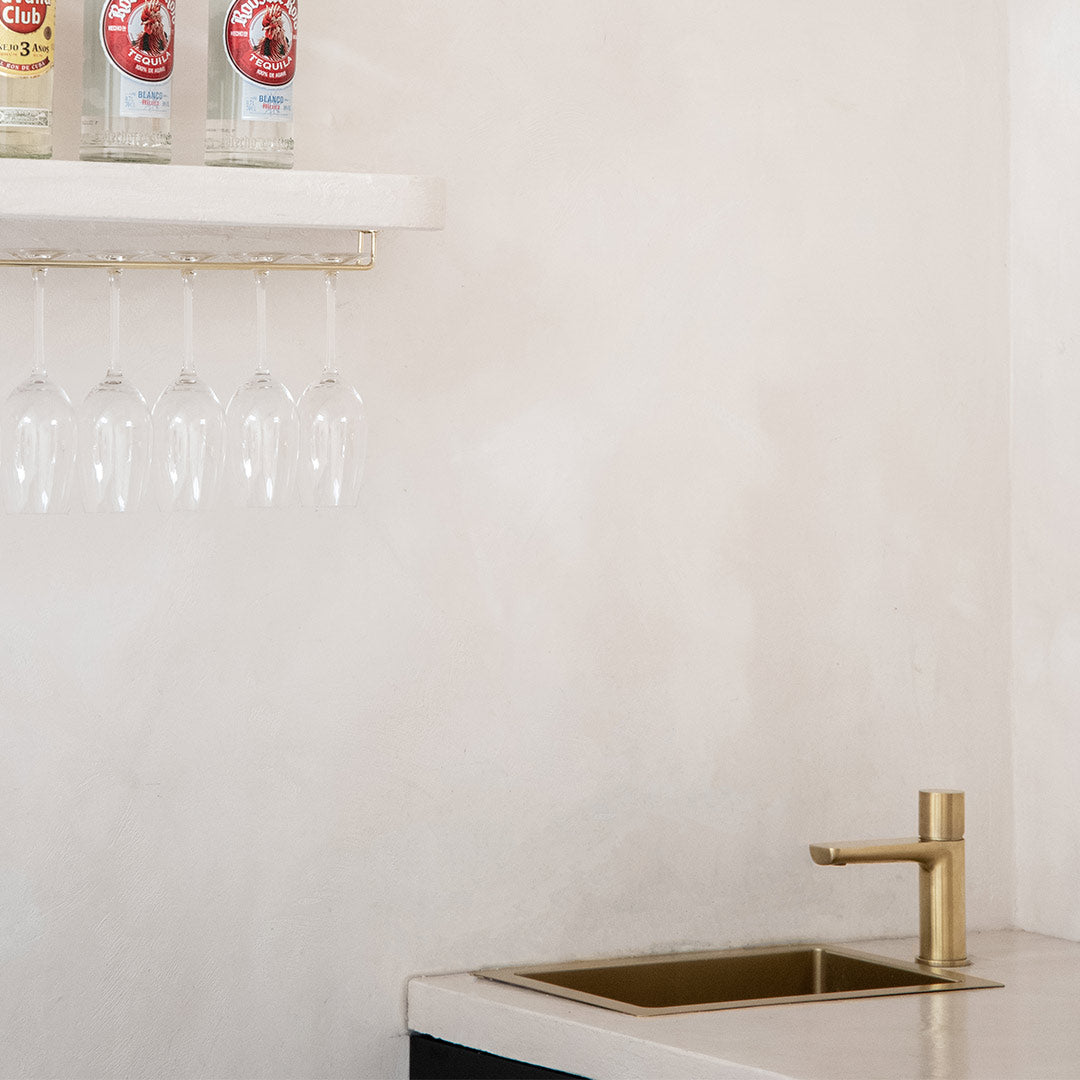 ミラノ流域ミキサー 真鍮