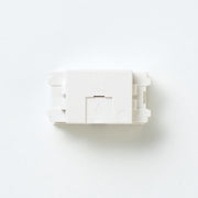 NKシリーズ　埋込モジュラジャック6極2心　ホワイト