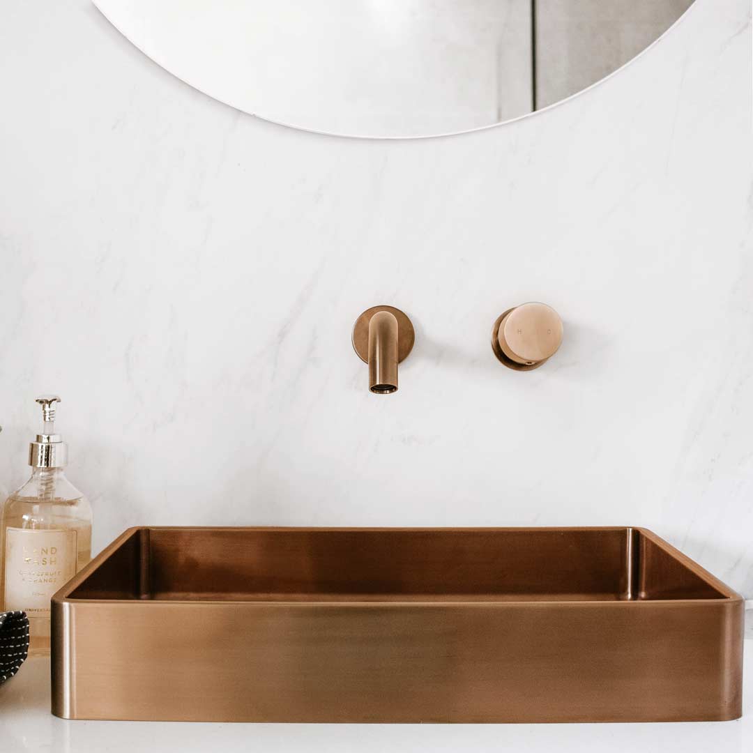 オラ流域シンク470mm 銅