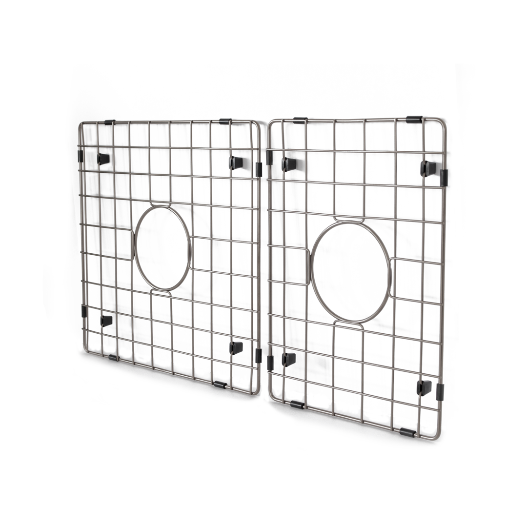 オンタリオ・２槽式キッチンシンク ガンメタル