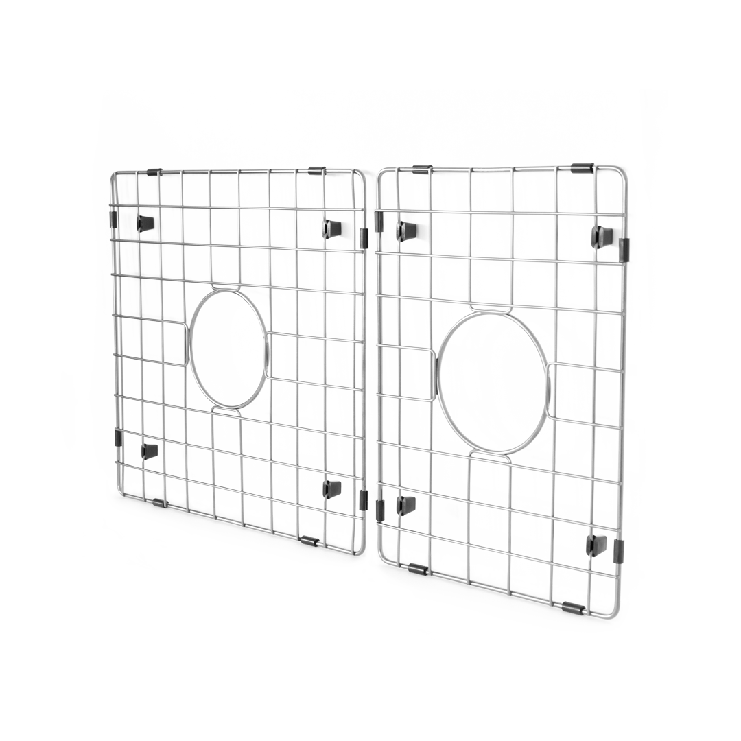 オンタリオ・２槽式キッチンシンク ステンレススチール