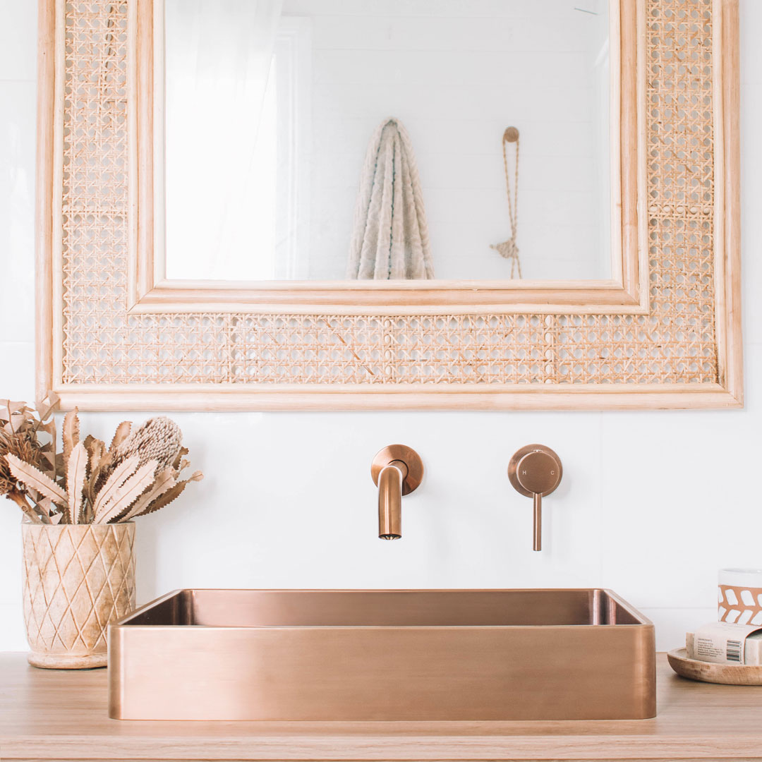 オラ流域シンク470mm 銅