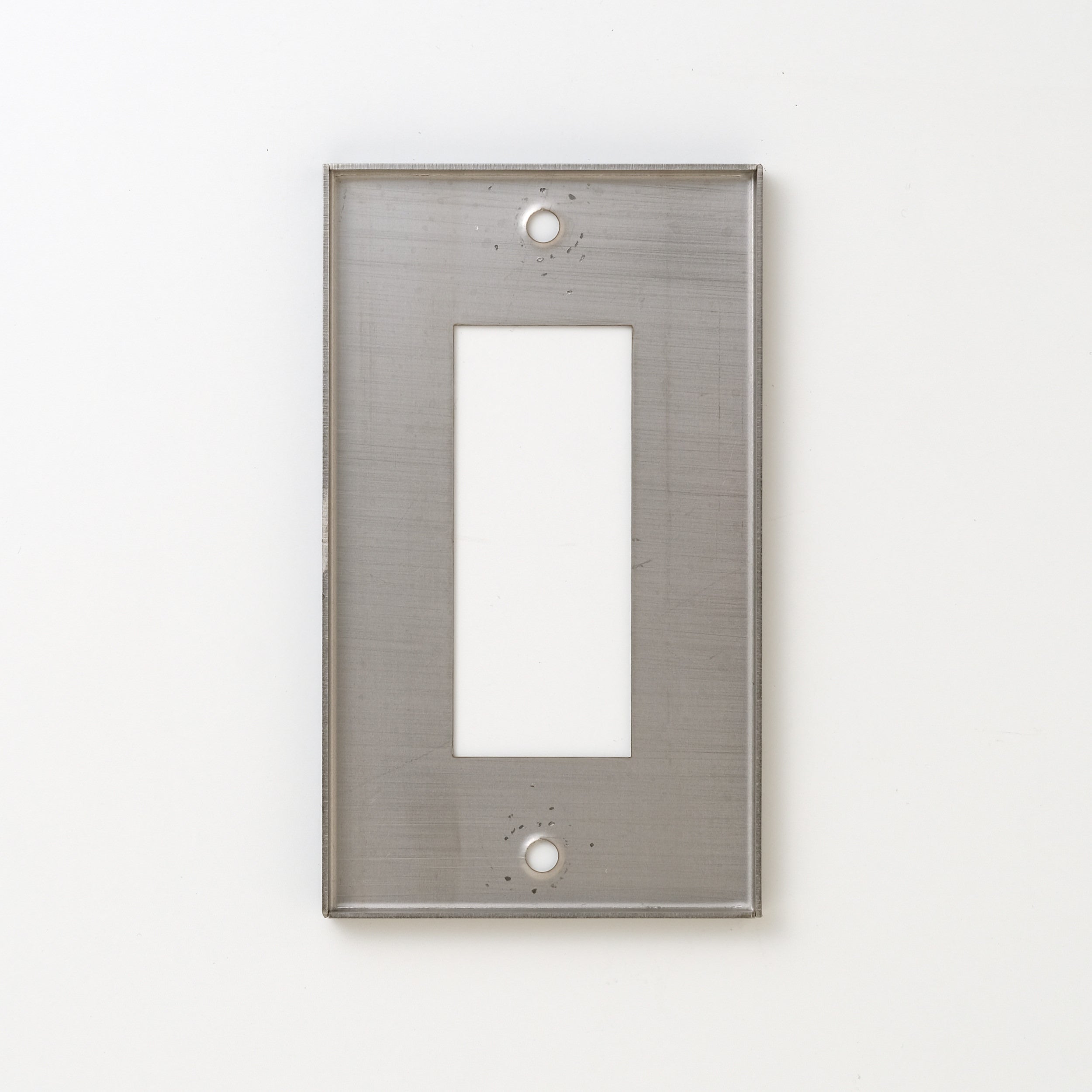 コンセンティック ステンレス素地 プレート１連３口用 