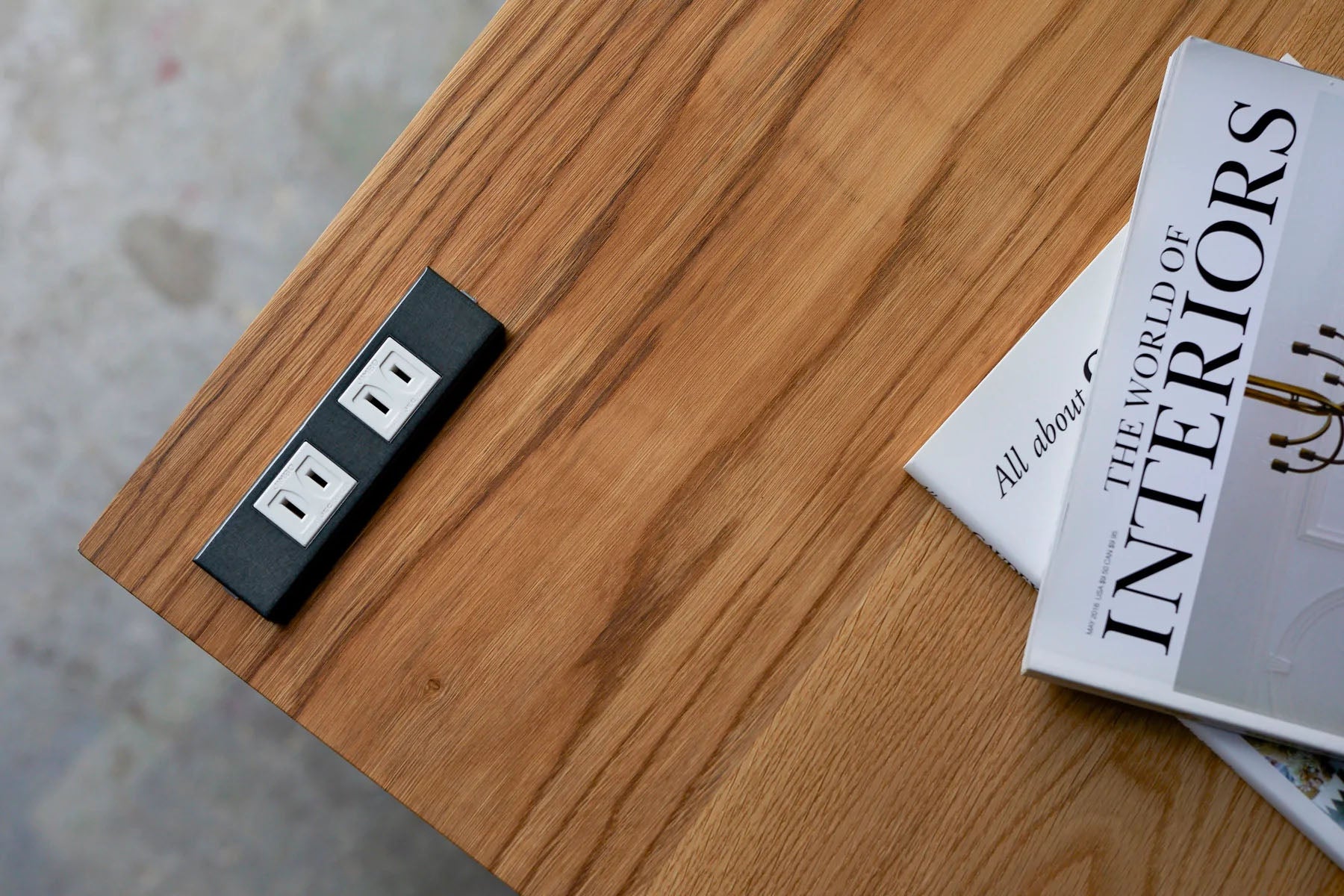 コンセンティックブラック バイブレーション 家具用プレート２口用 