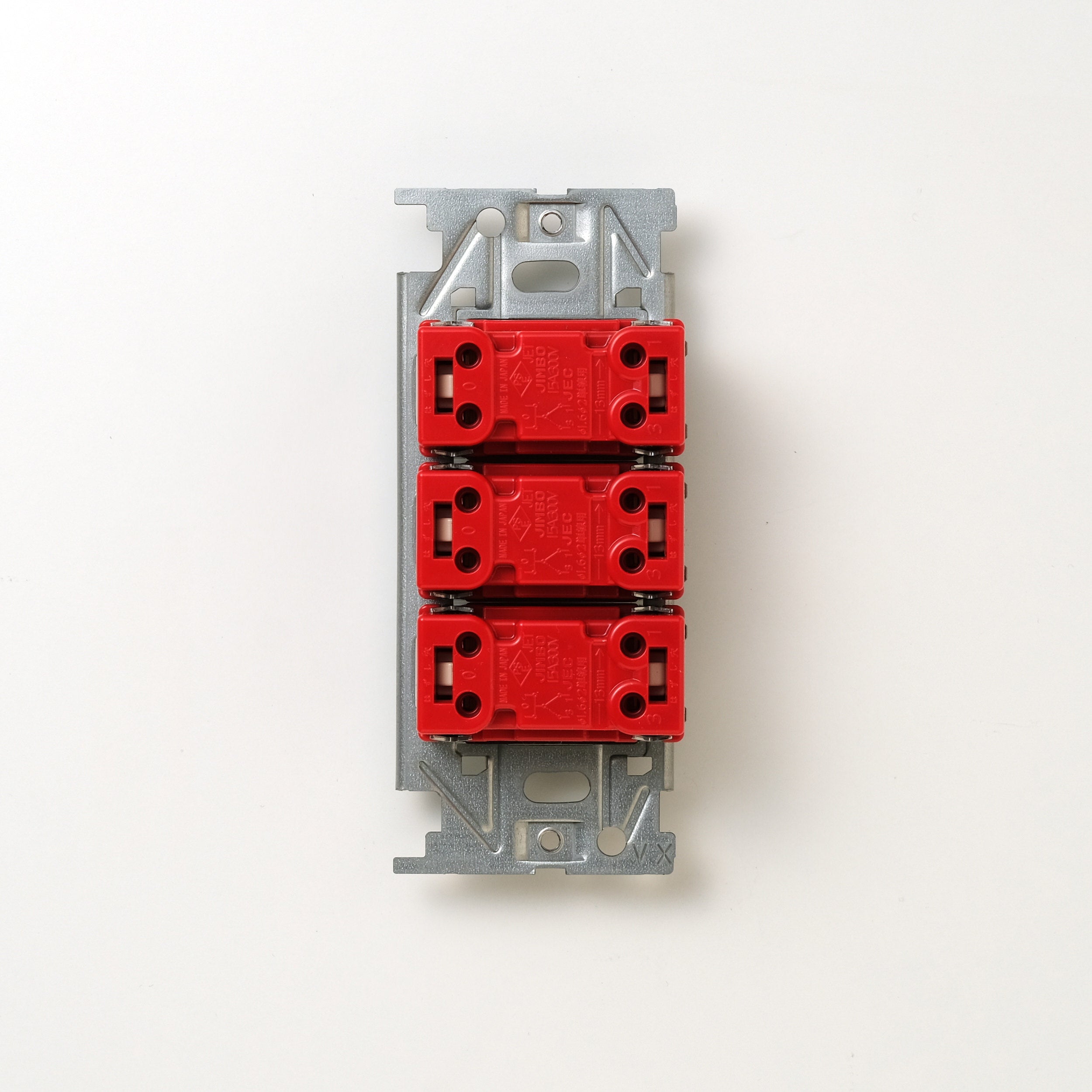 NKシリーズ　片切、3路スイッチトリプル １連３口用 グレー