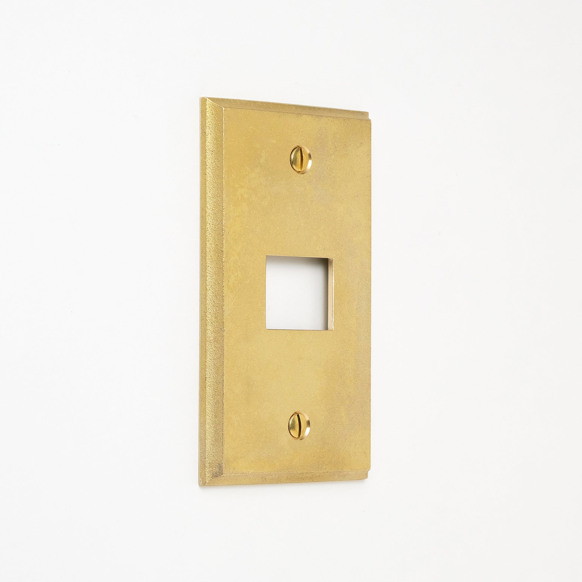 フタガミ プレート 真鍮 １連１口用