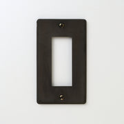 Metalist オリジナル  ステンレス黒染 プレート１連３口用 