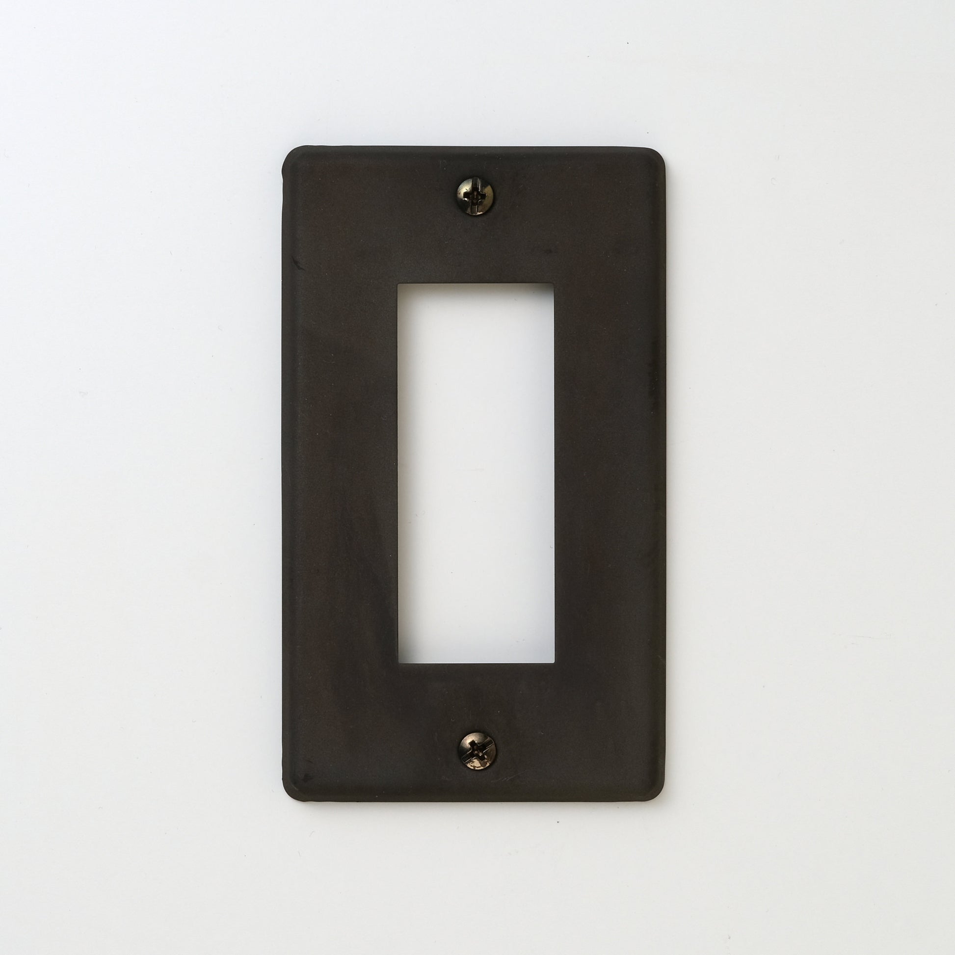 Metalist オリジナル  ステンレス黒染 プレート１連３口用 