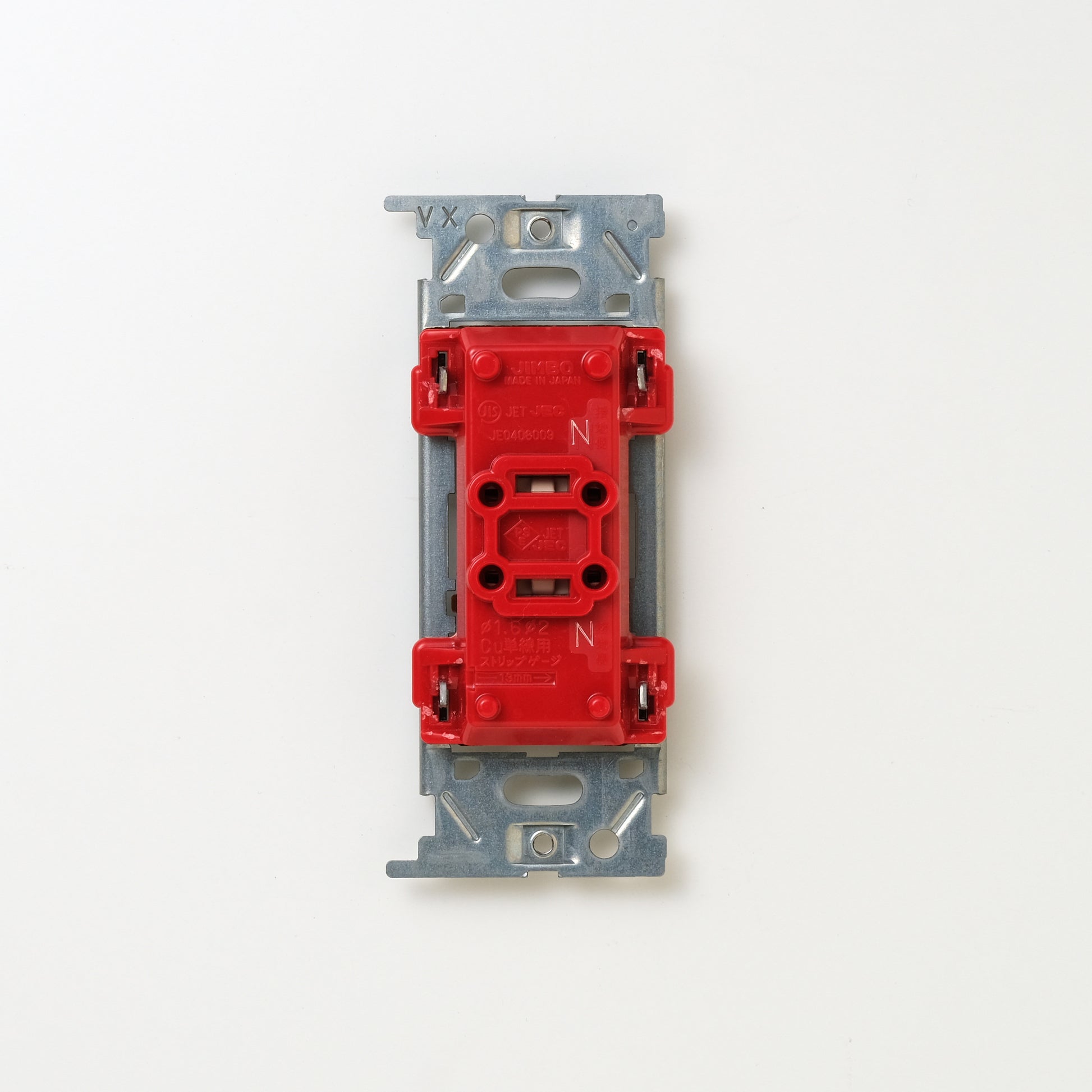 NKシリーズ　埋込ダブルコンセント　チョコ