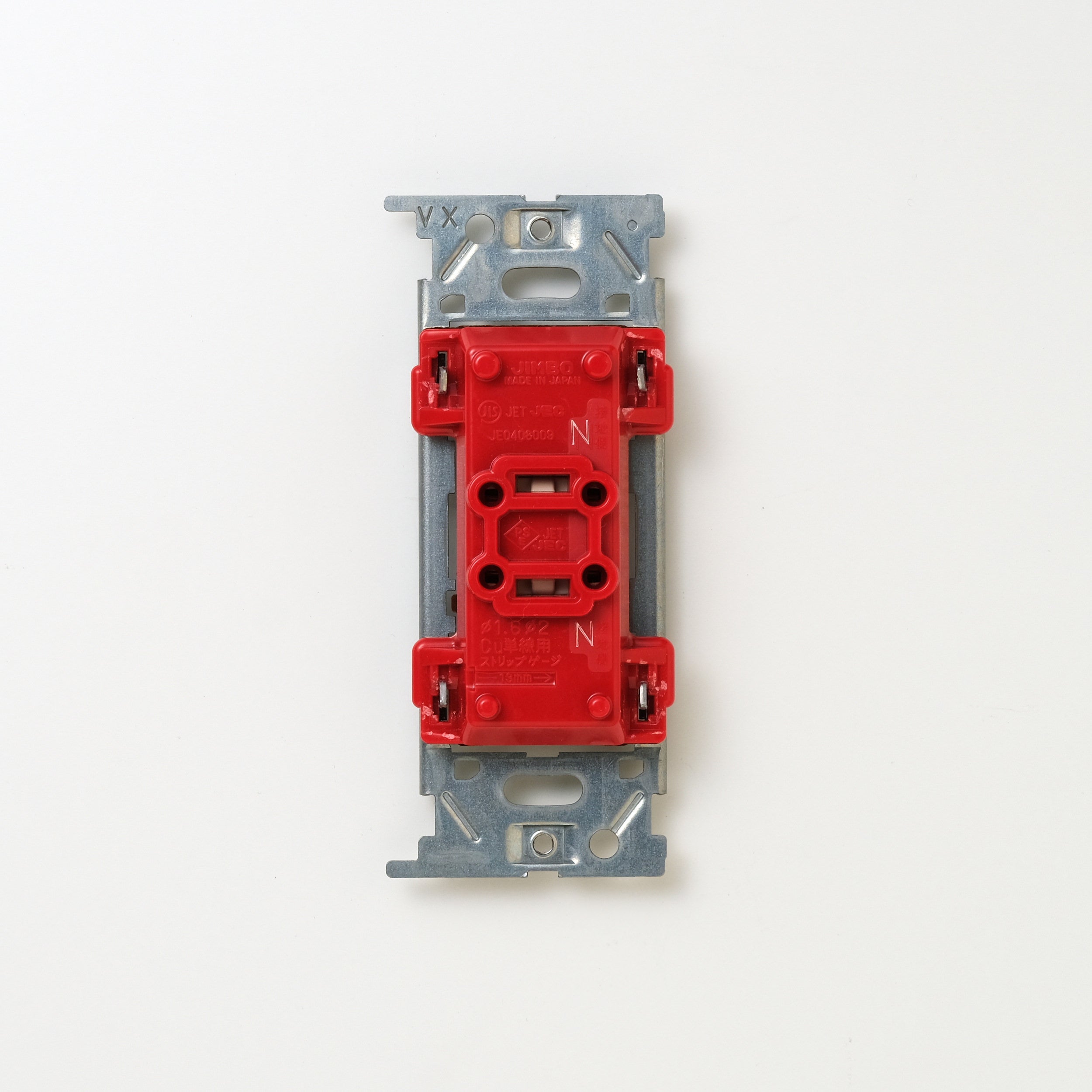 NKシリーズ　埋込ダブルコンセント　チョコ