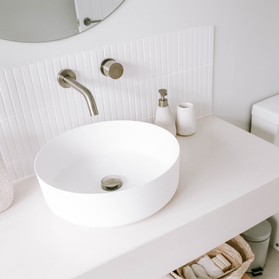 ミラニ・壁付1穴 混合水栓用ダイヤルハンドル ニッケル