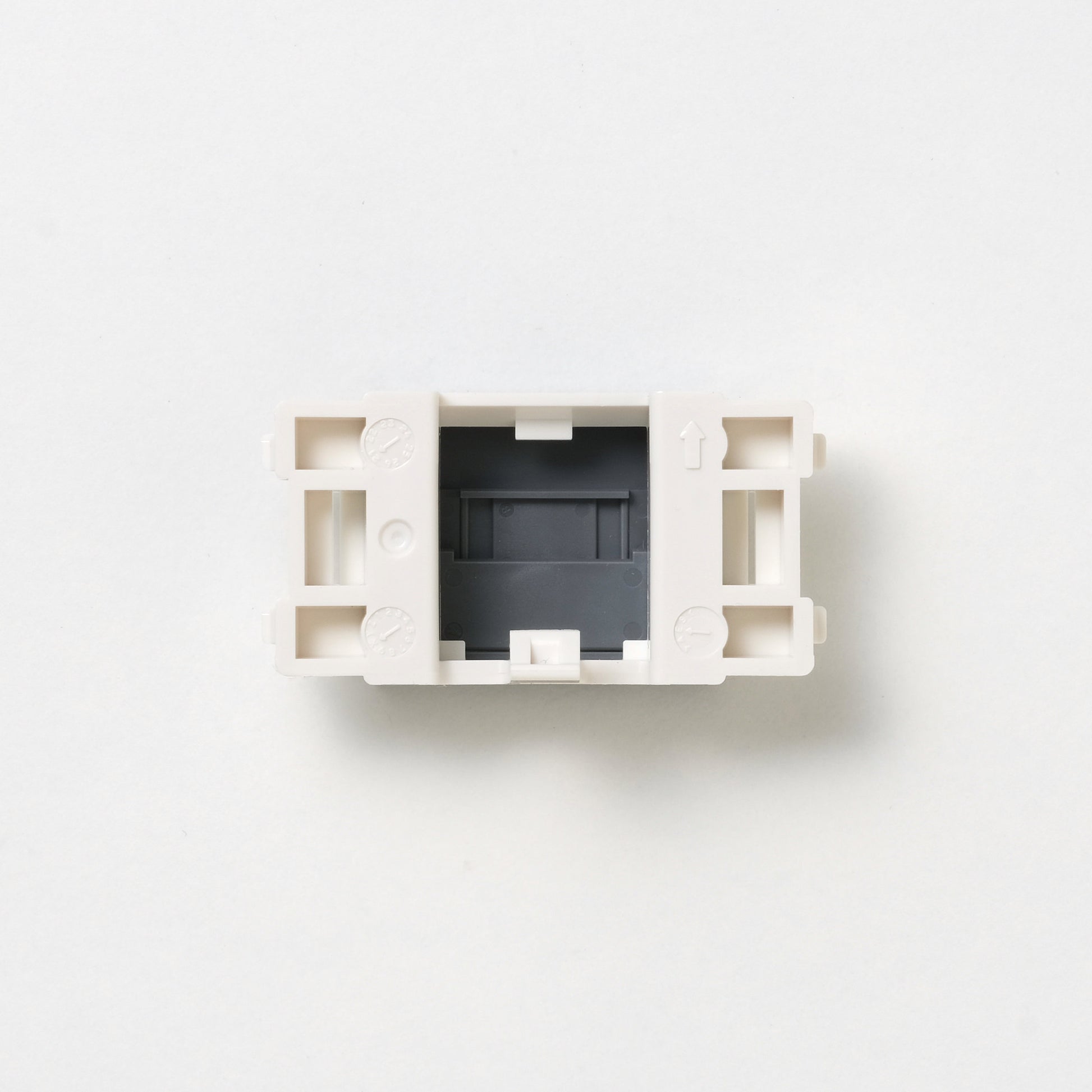 NKシリーズ　埋込モジュラジャック8極8心　グレー