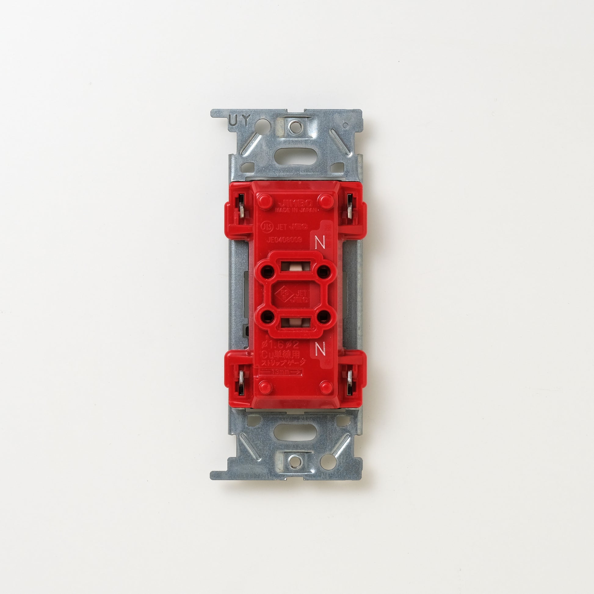 NKシリーズ　埋込ダブルコンセント　ブラック