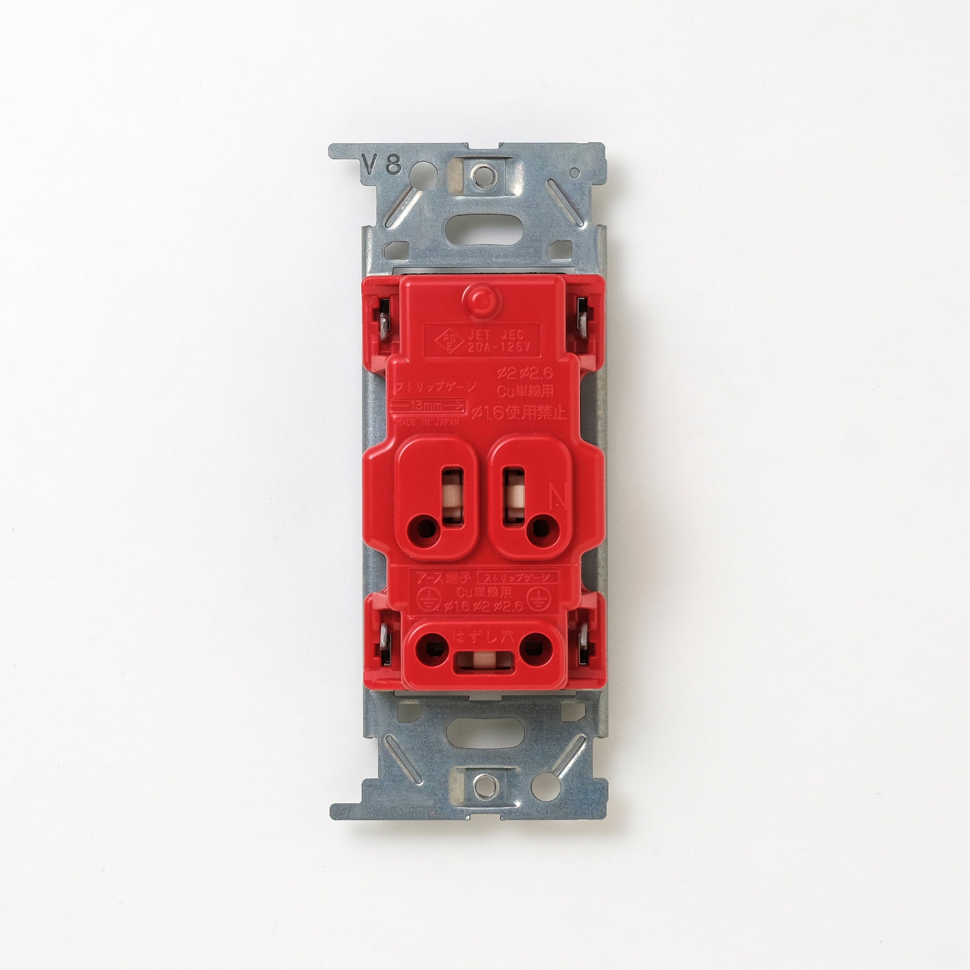 NKシリーズ　埋込アースターミナル付接地15A、20Aコンセント 125V　ブラック