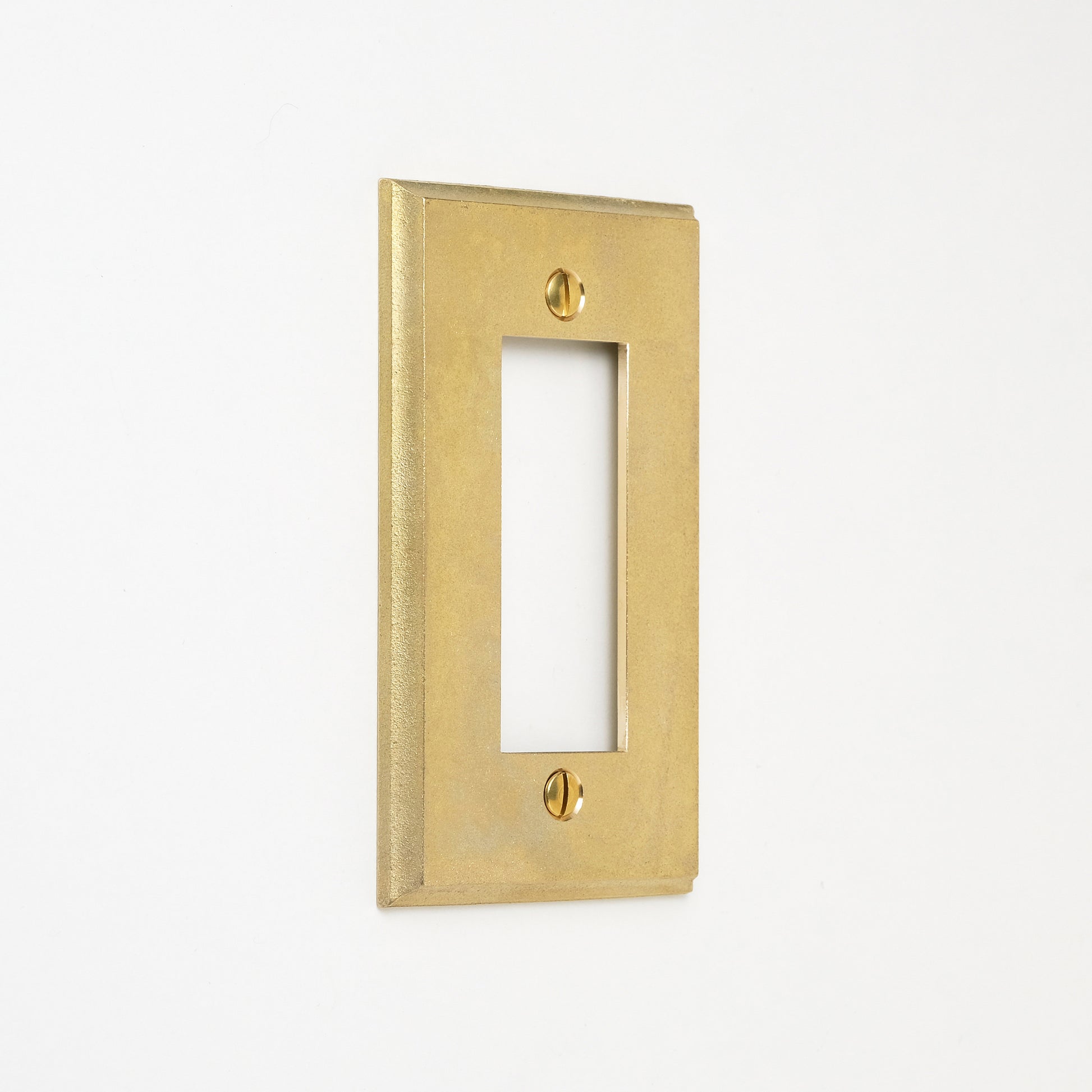 フタガミ プレート 真鍮 １連３口用