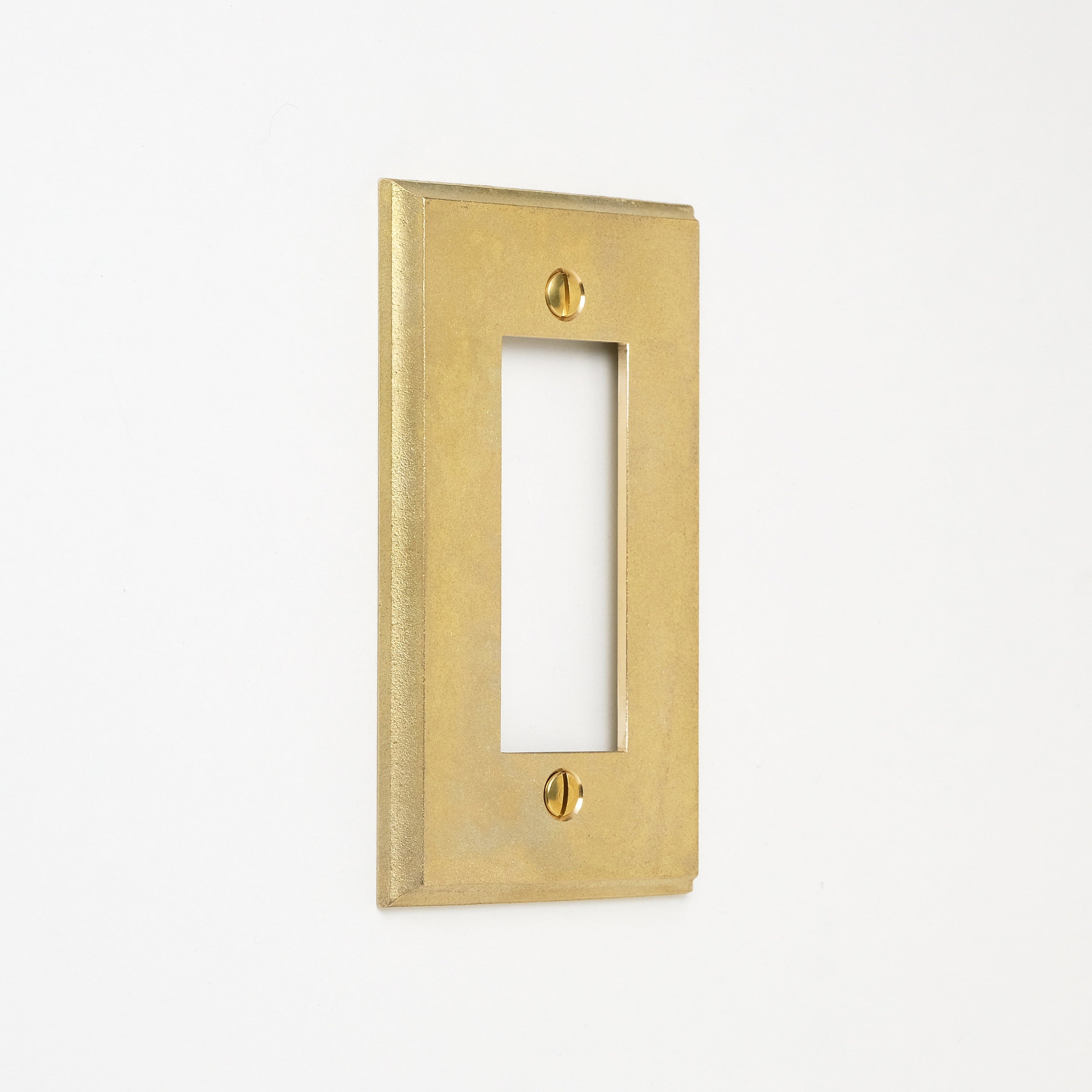 フタガミ プレート 真鍮 １連３口用