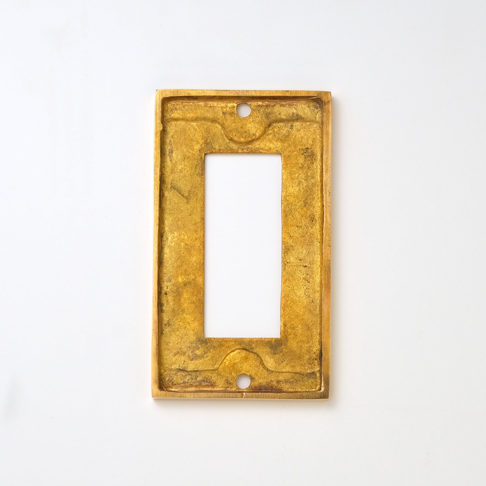 JC 真鍮素地 プレート１連３口用 