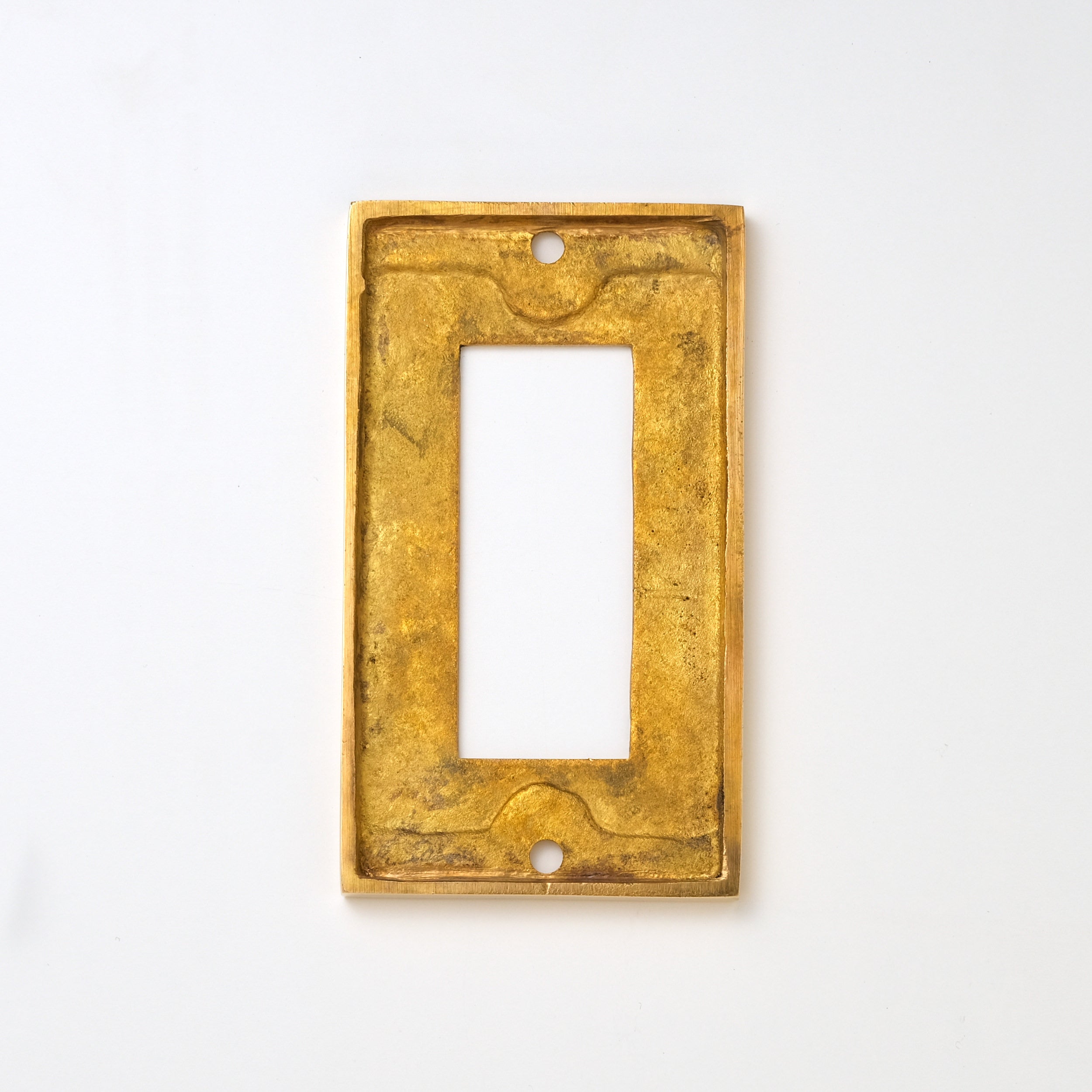 JC 真鍮素地 プレート１連３口用 