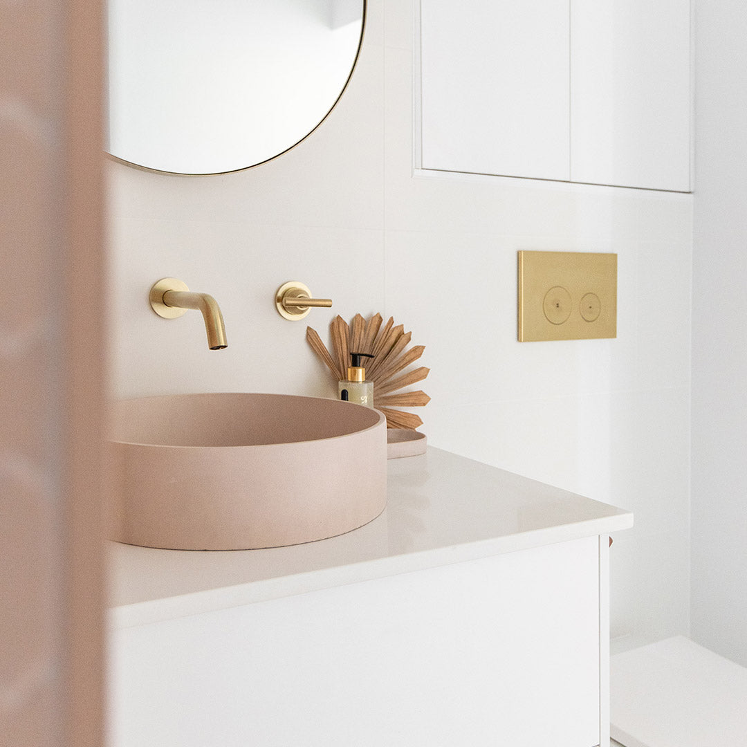 バ－ル・壁付1穴 混合水栓用ハンドル 真鍮