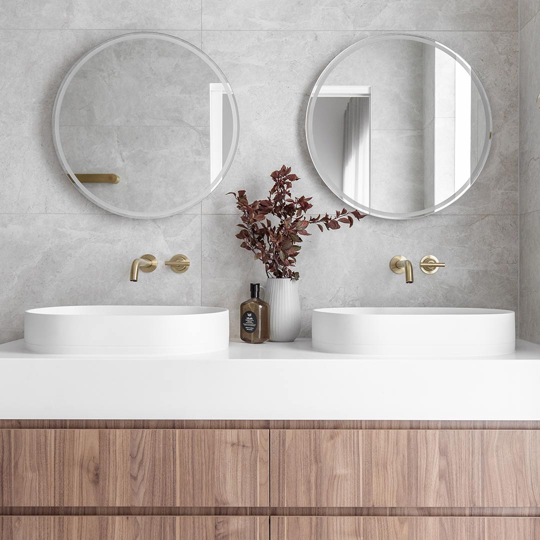 バ－ル・壁付1穴 混合水栓用ハンドル 真鍮