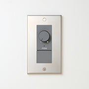 ステンレス素地 プレート <br>+ NK PWM制御方式(1ch)ライトコントロール＋ブランクチップ付　 グレー