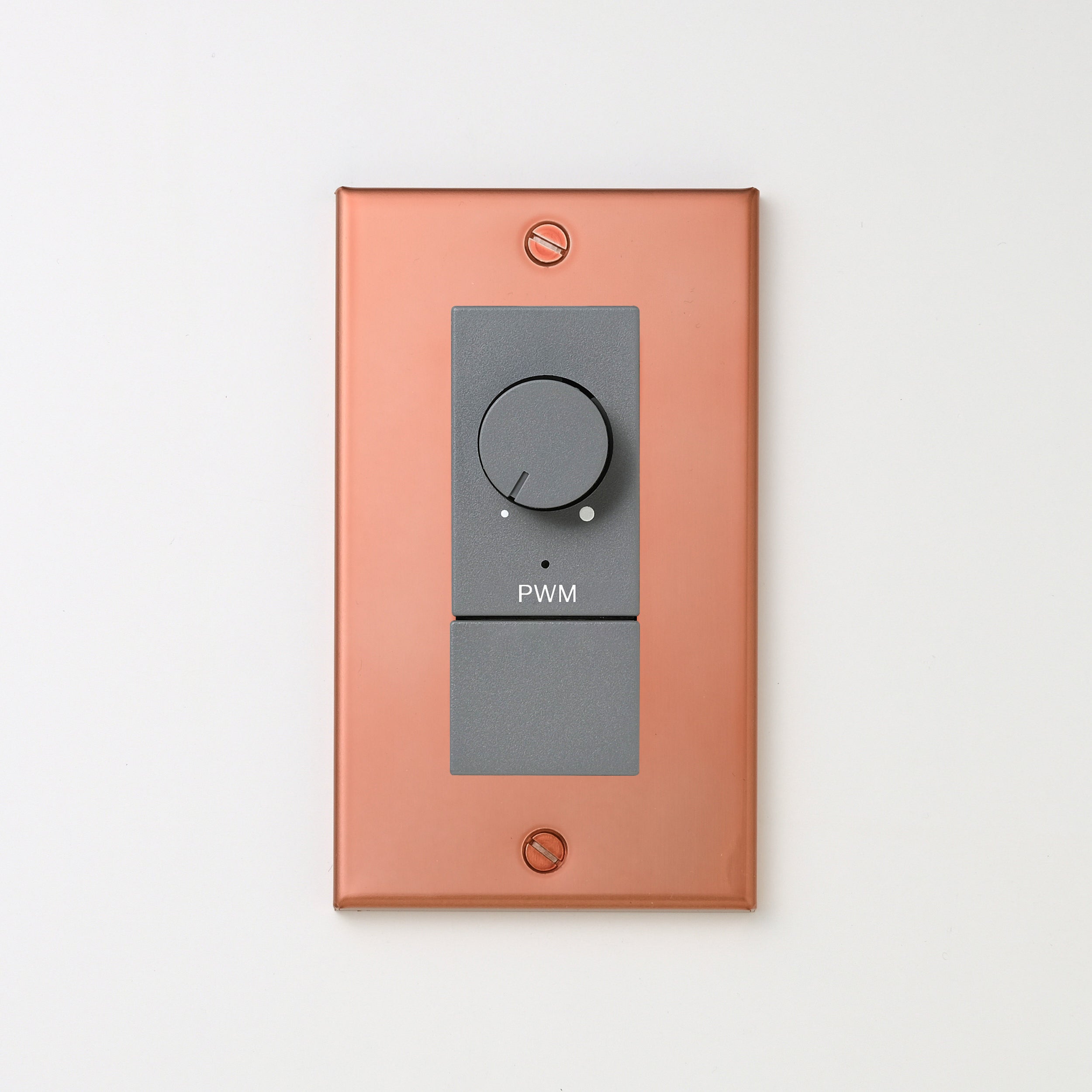 銅色（マット） プレート <br>+ NK PWM制御方式(1ch)ライトコントロール＋ブランクチップ付　 グレー