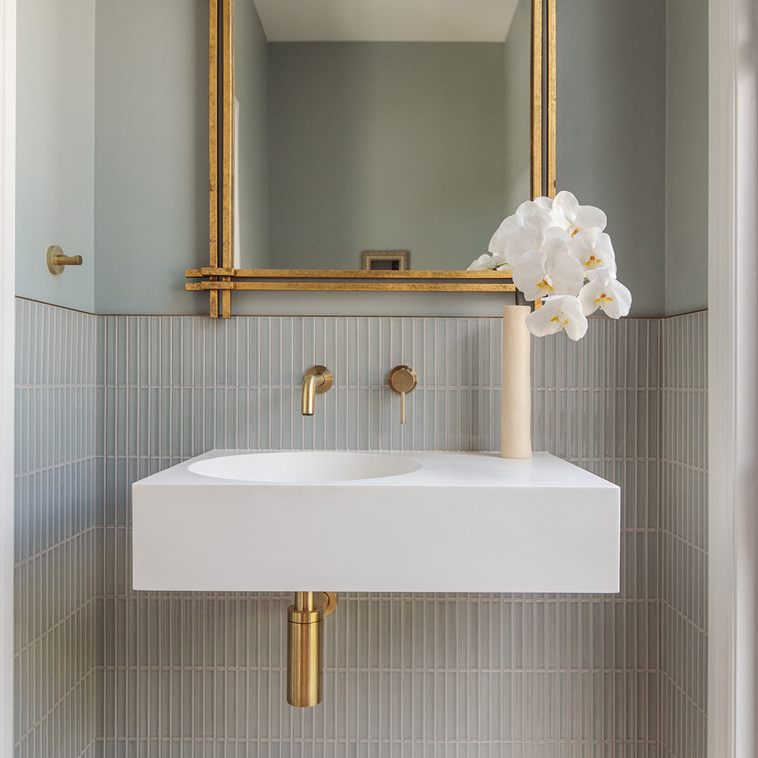 Marli ボトルトラップユニット-ラウンド 真鍮